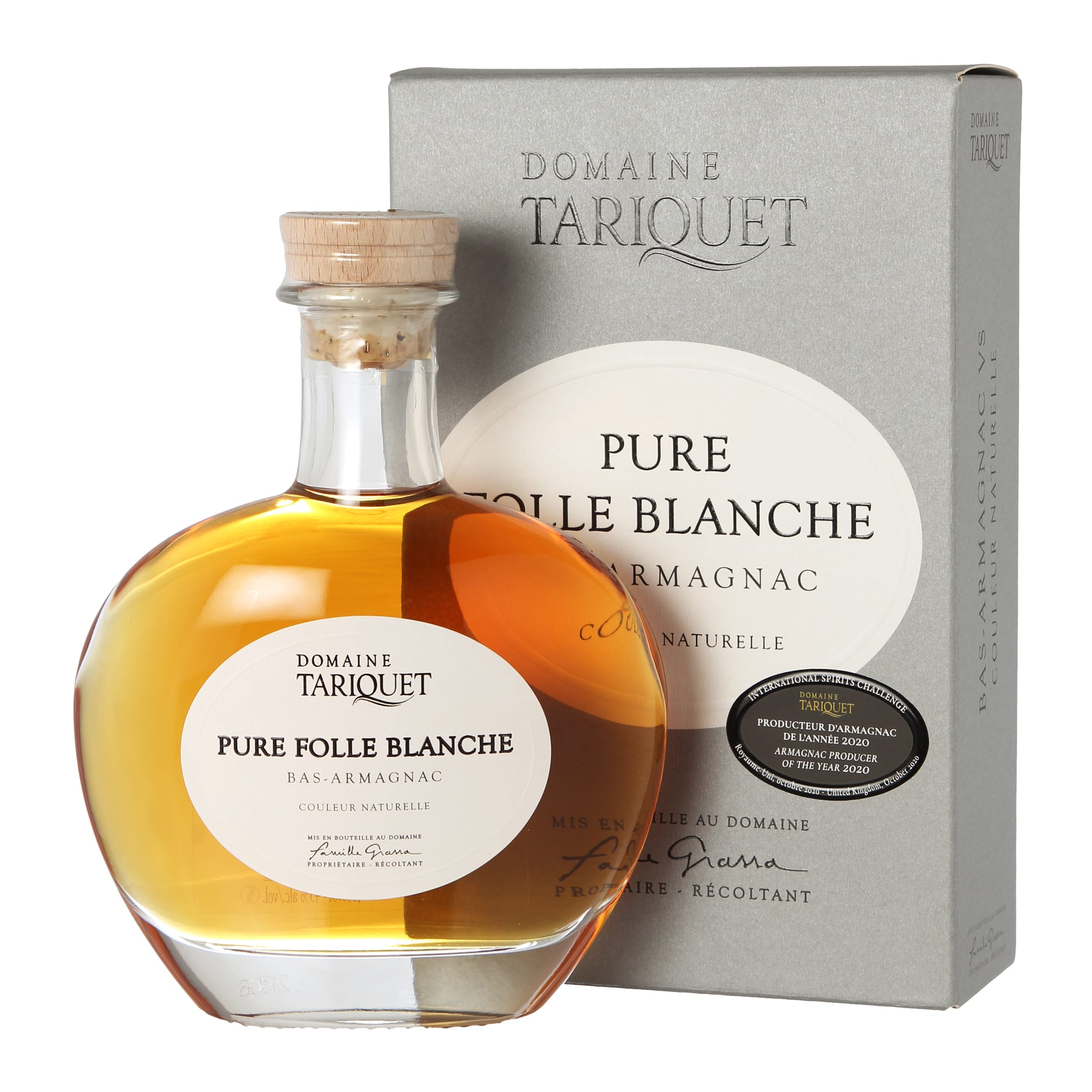 Carafe Pure Folle Blanche VS - Domaine Tariquet - Bas-Armagnac, Frankreich