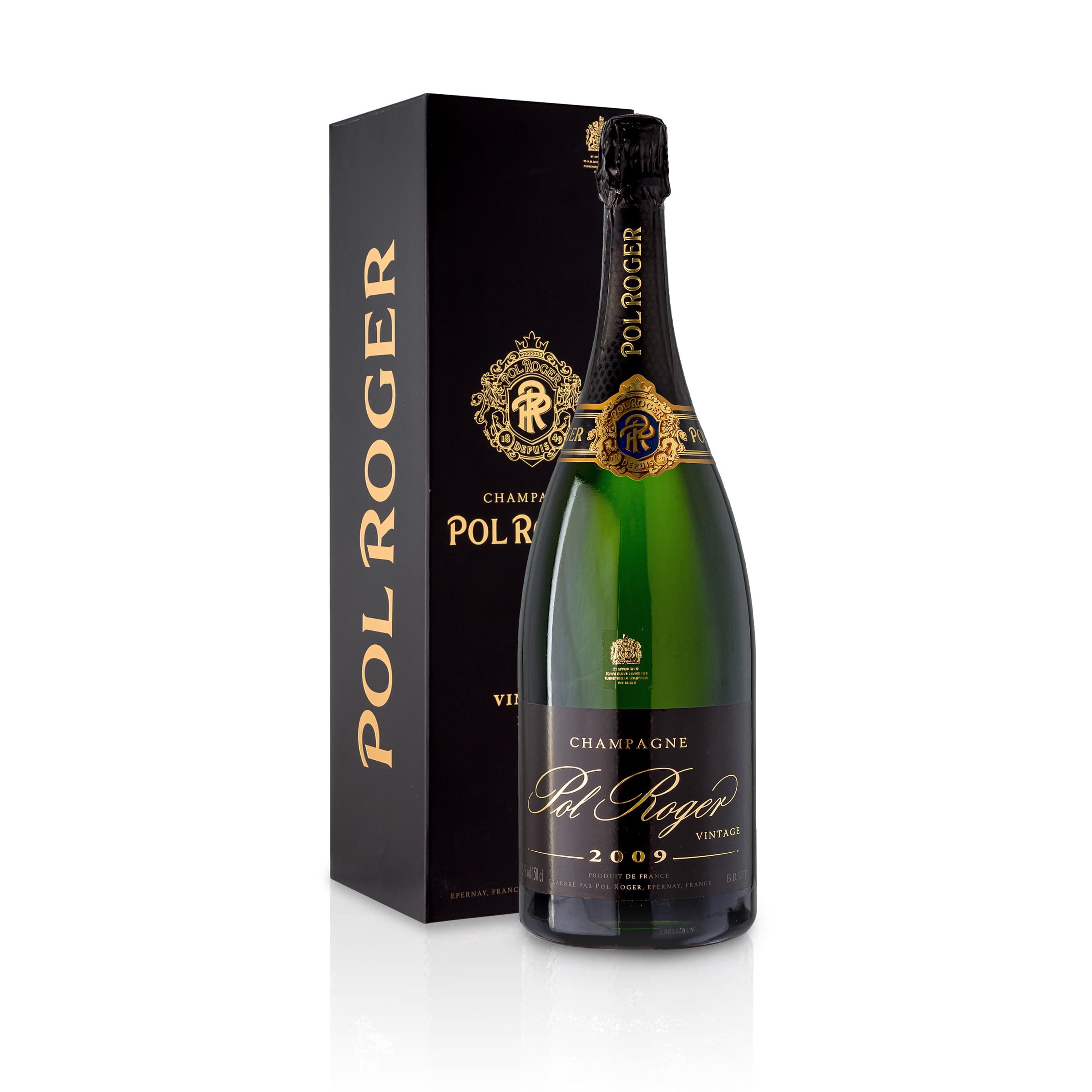Champagne Pol Roger Brut Vintage 2009 Magnum inkl. Etui (1x  1,5 l)