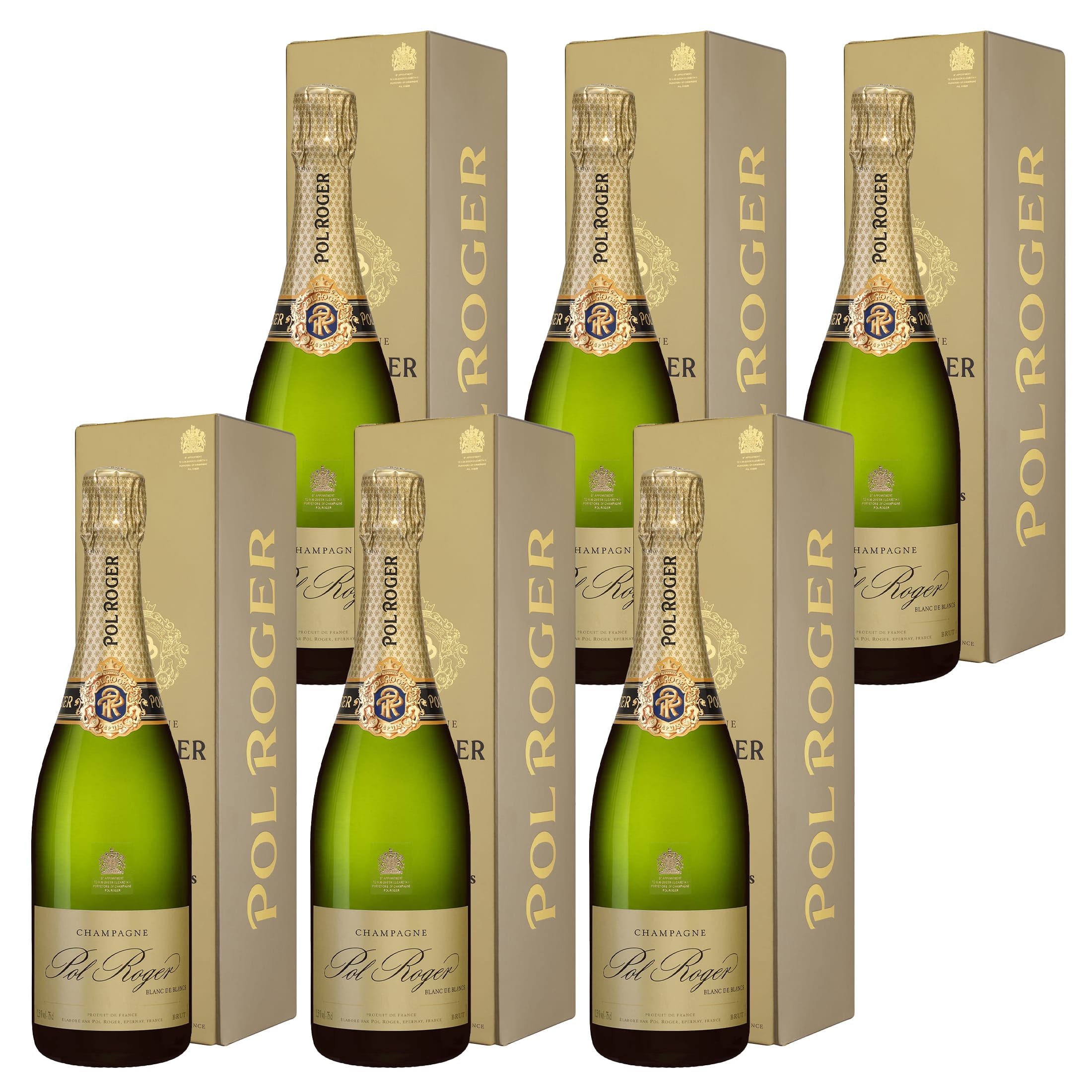 Champagne Pol Roger Blanc de Blancs 2012 Vintage inkl. Etui 0,75L
