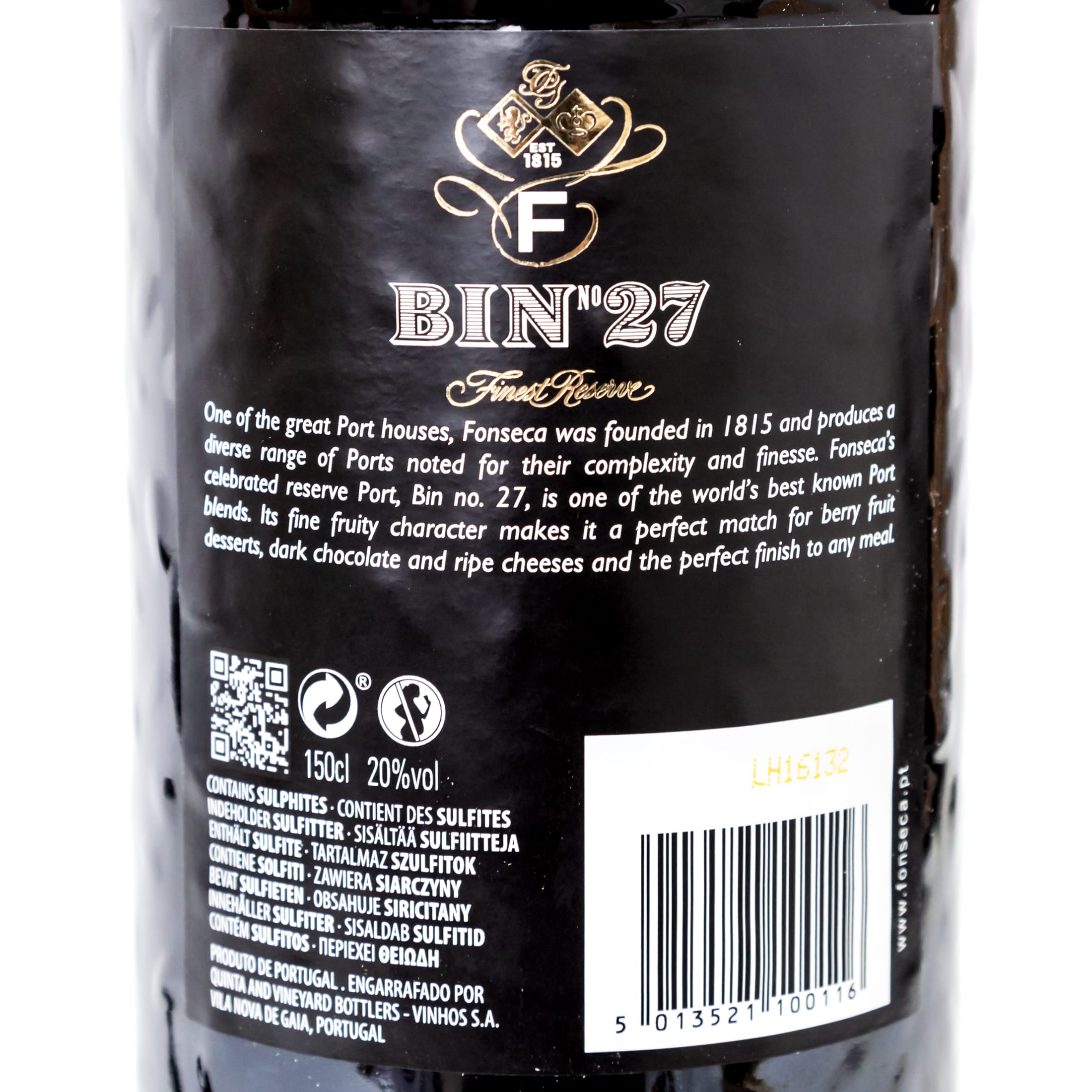 BIN No. 27 1,5L Magnum - Fonseca - Douro, Portugal