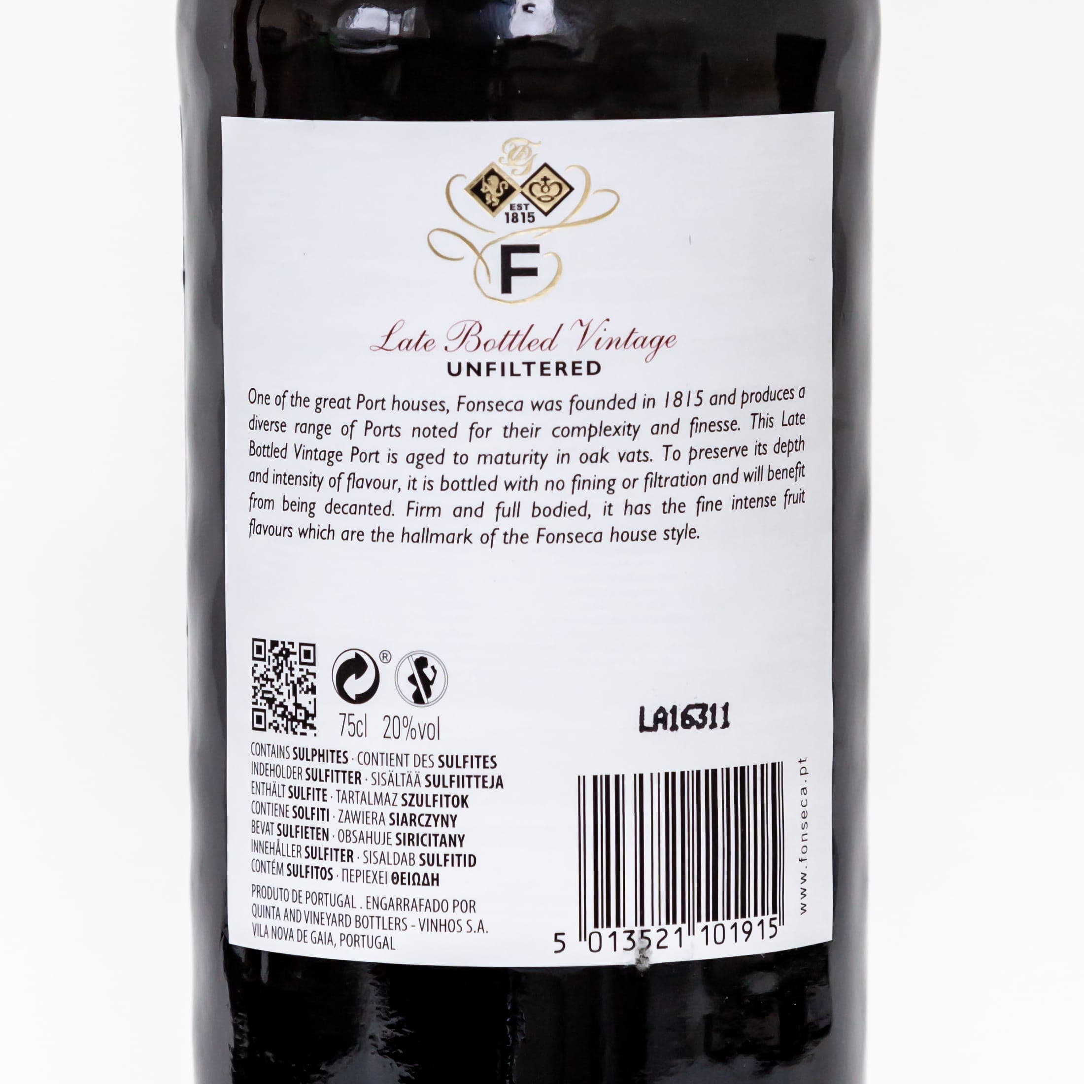 2019 LBV - Late Bottled Vintage - Fonseca - Douro, Portugal