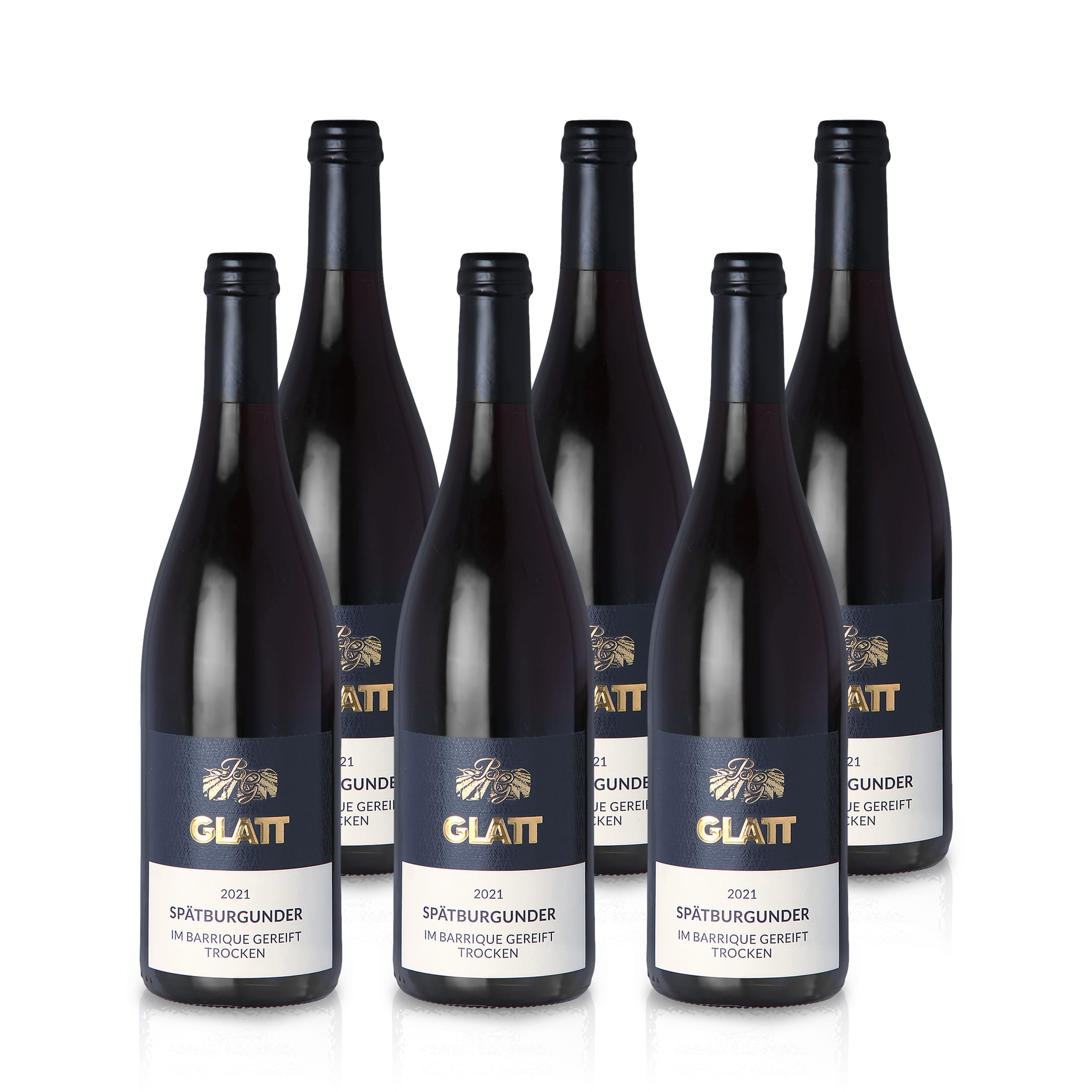 2021 Spätburgunder Barrique Rotwein trocken • GLATT • Qualitätswein vom Kaiserstuhl/Baden, Deutschland