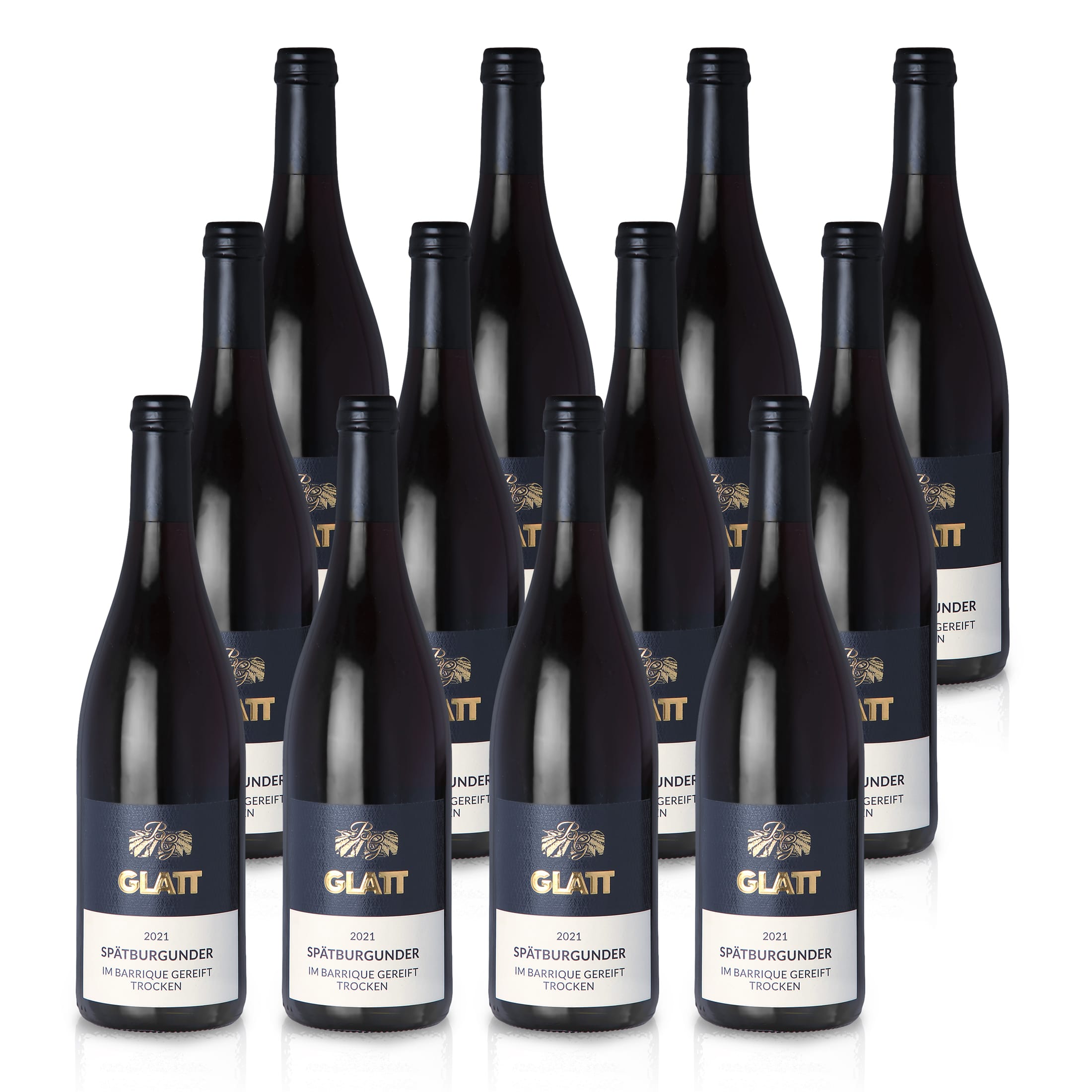 2021 Spätburgunder Barrique Rotwein trocken • GLATT • Qualitätswein vom Kaiserstuhl/Baden, Deutschland