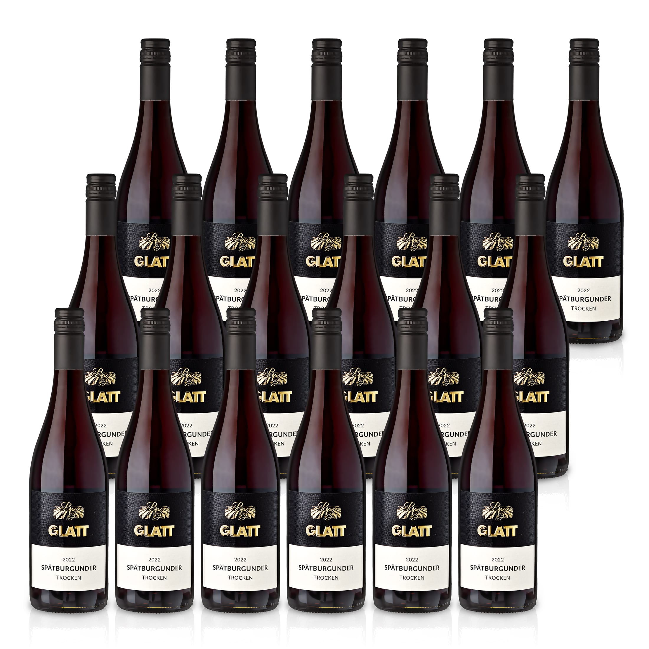 2022 Spätburgunder Rotwein trocken • GLATT • Qualitätswein vom Kaiserstuhl/Baden, Deutschland