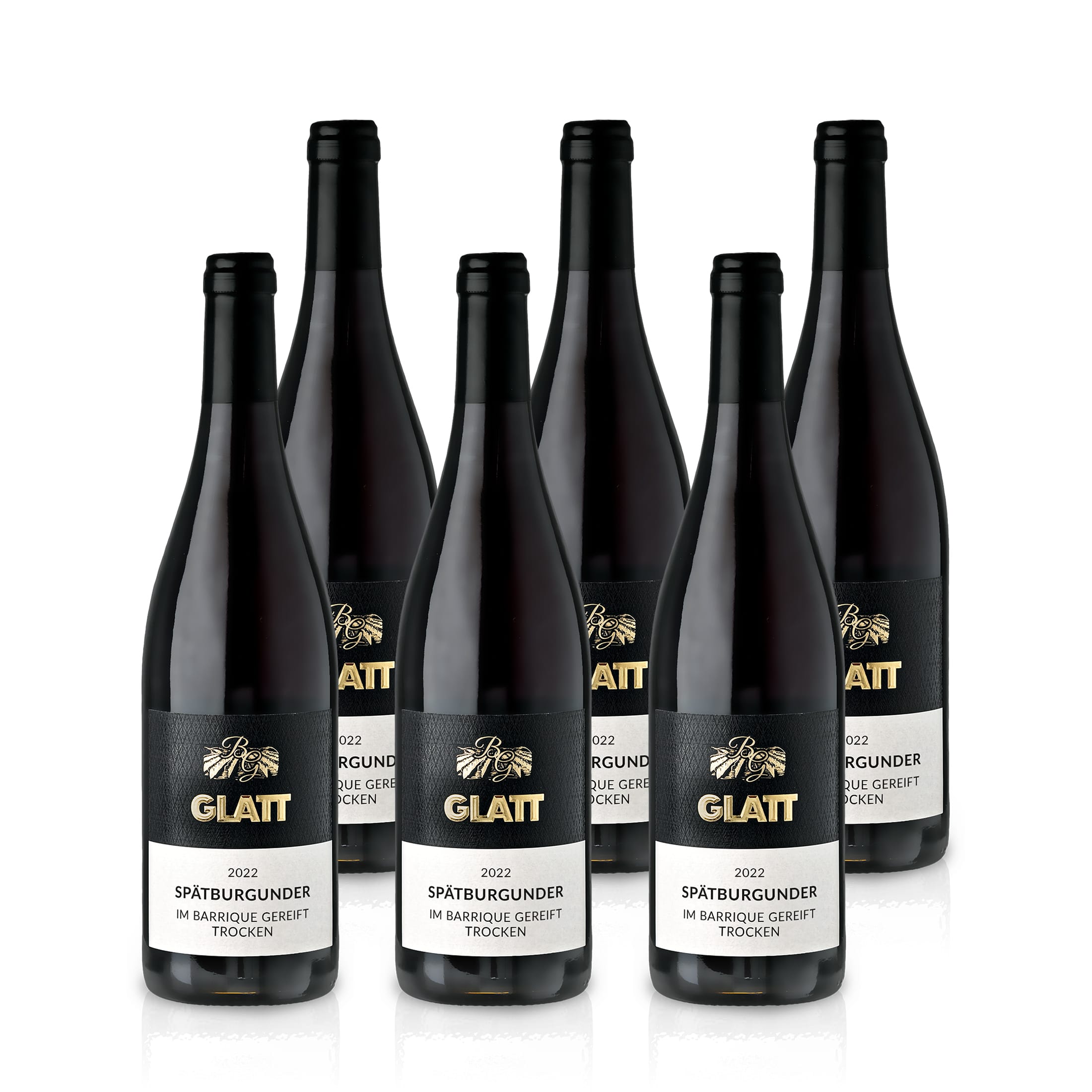 2022 Spätburgunder Barrique Rotwein trocken • GLATT • Qualitätswein vom Kaiserstuhl/Baden, Deutschland