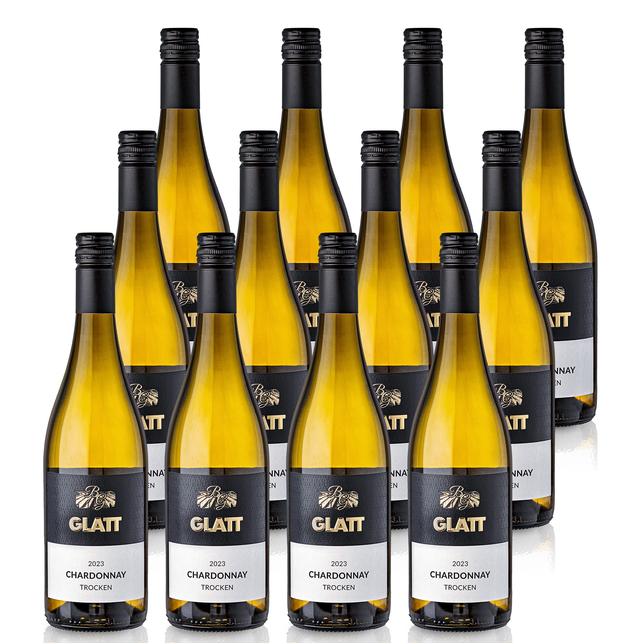 2023 Chardonnay Weißwein trocken • GLATT • Qualitätswein vom Kaiserstuhl/Baden, Deutschland