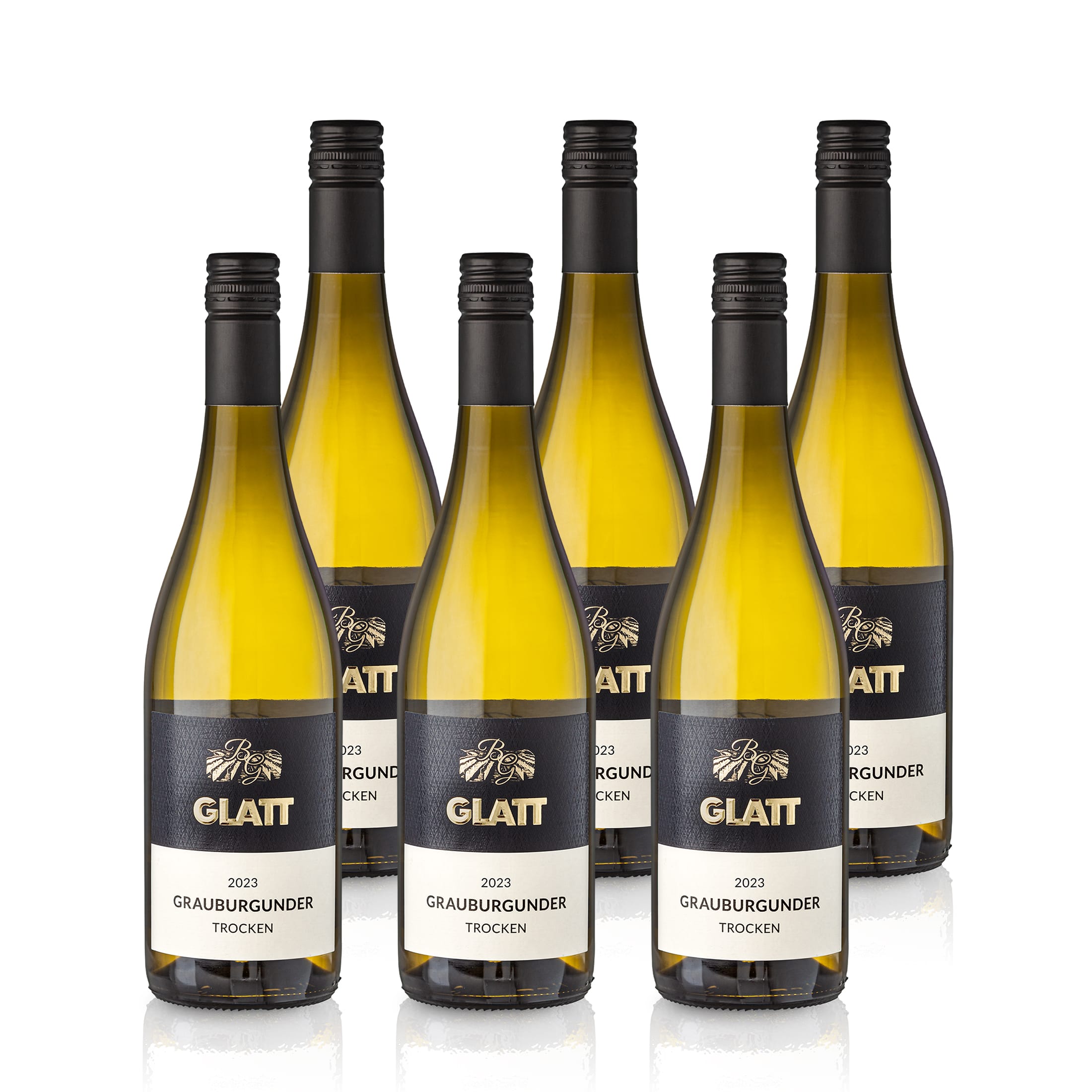 2023 Grauburgunder Weißwein trocken • GLATT • Qualitätswein vom Kaiserstuhl/Baden, Deutschland - WBK Weinbau · Weinkontor Glatt - Feinste Spirituosen