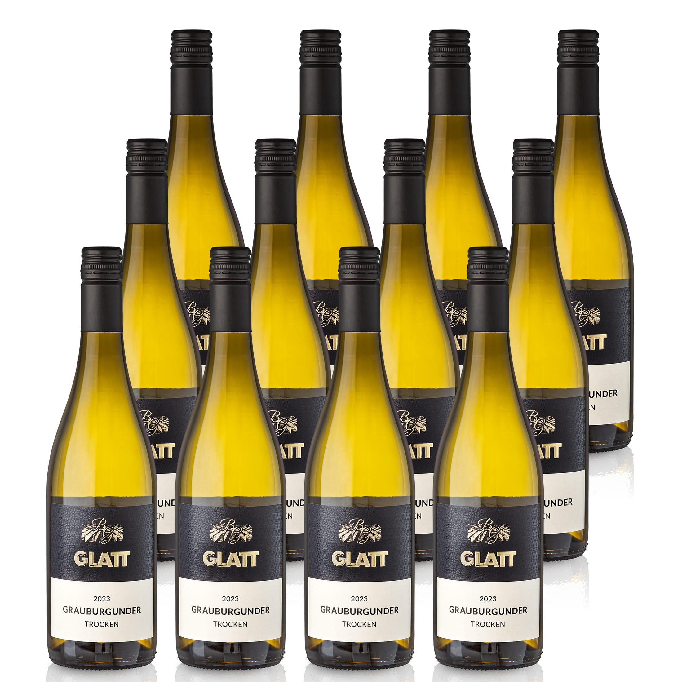 2023 Grauburgunder Weißwein trocken • GLATT • Qualitätswein vom Kaiserstuhl/Baden, Deutschland - WBK Weinbau · Weinkontor Glatt - Feinste Spirituosen