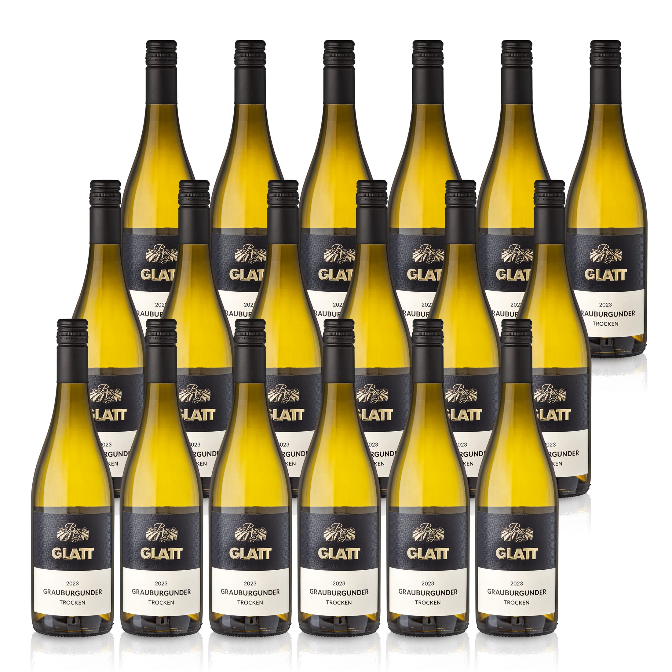 2023 Grauburgunder Weißwein trocken • GLATT • Qualitätswein vom Kaiserstuhl/Baden, Deutschland - WBK Weinbau · Weinkontor Glatt - Feinste Spirituosen