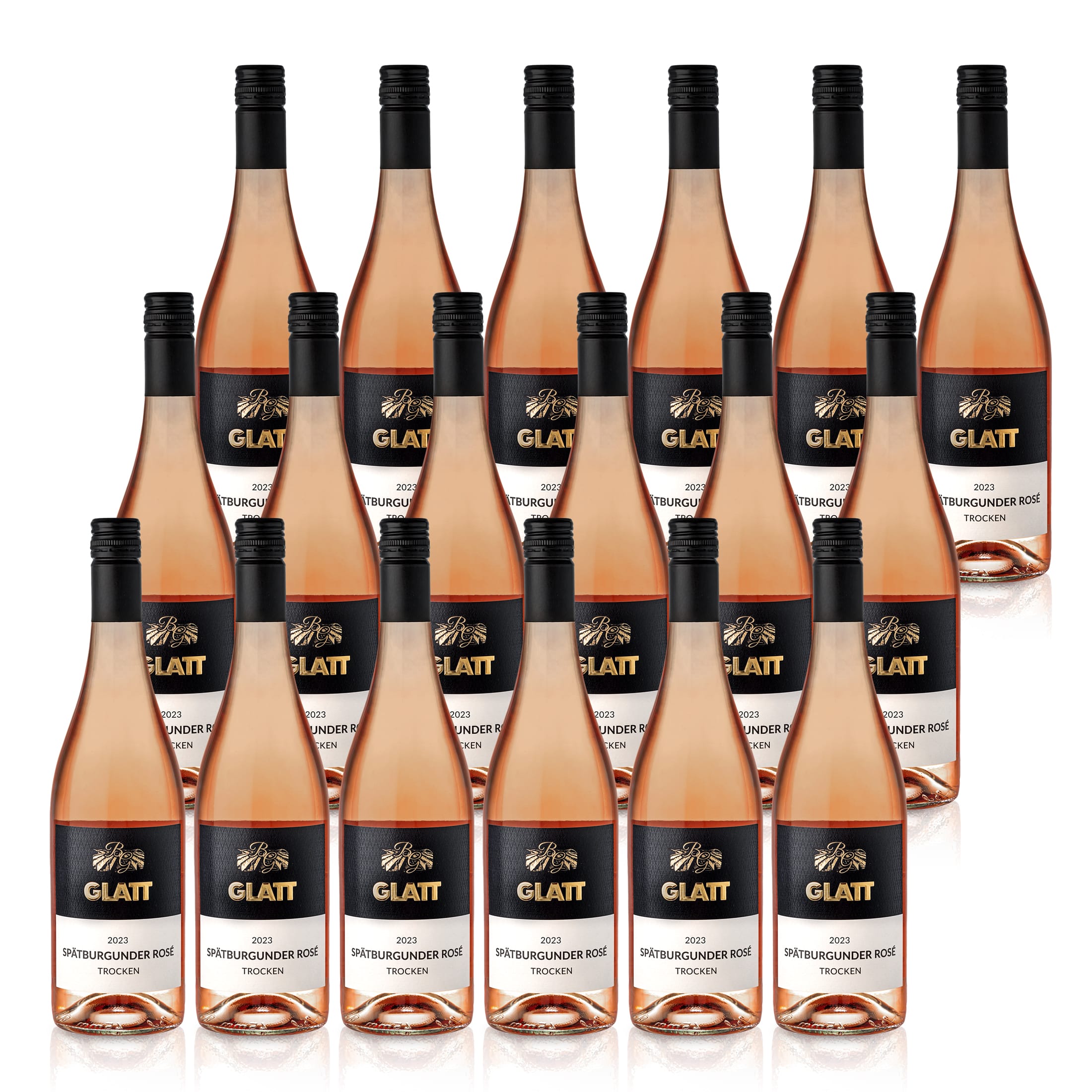 2023 Spätburgunder Roséwein trocken • GLATT • Qualitätswein vom Kaiserstuhl/Baden, Deutschland