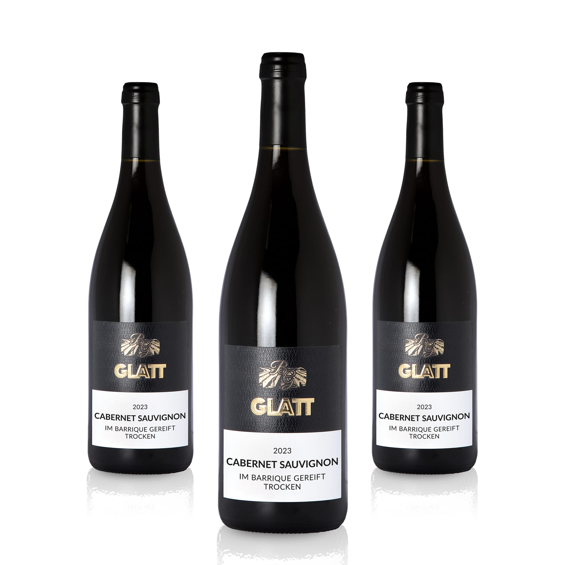 2023 Cabernet Sauvignon Barrique Rotwein trocken • GLATT • Qualitätswein vom Kaiserstuhl/Baden, Deutschland