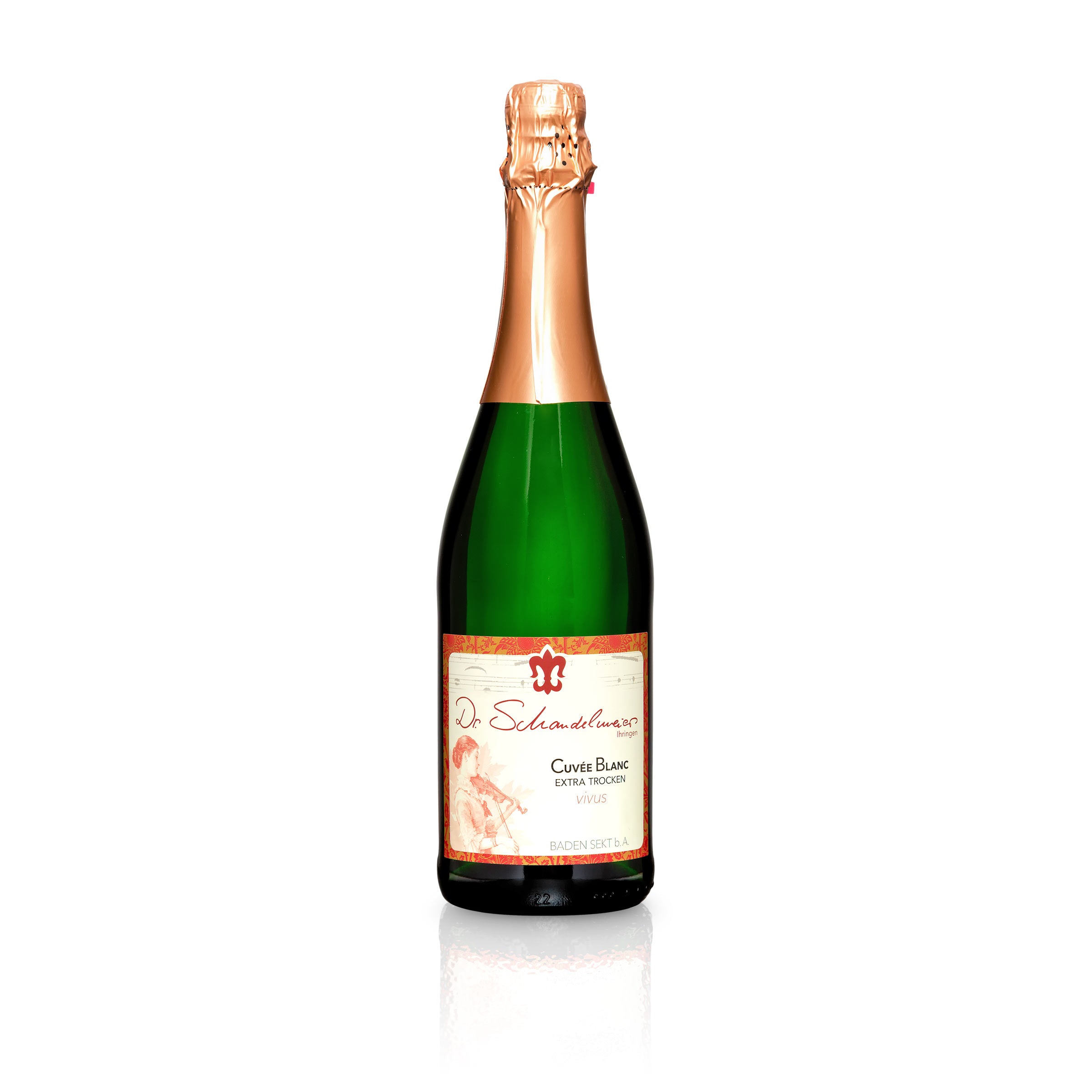 Sekt Cuvée Blanc extra-trocken - Weingut Dr. Schandelmeier