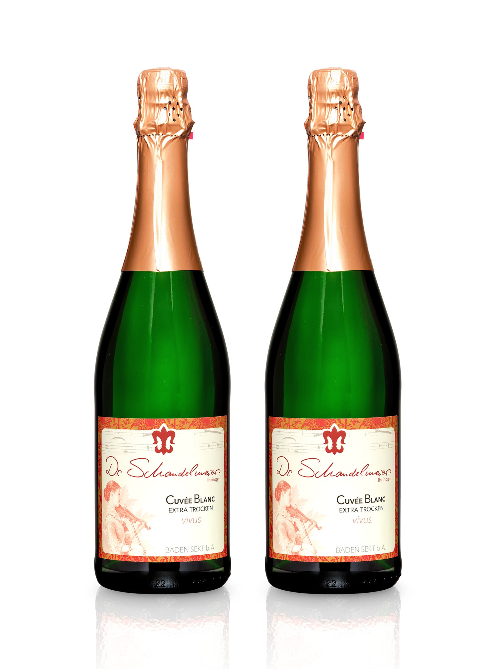 Sekt Cuvée Blanc extra-trocken - Weingut Dr. Schandelmeier