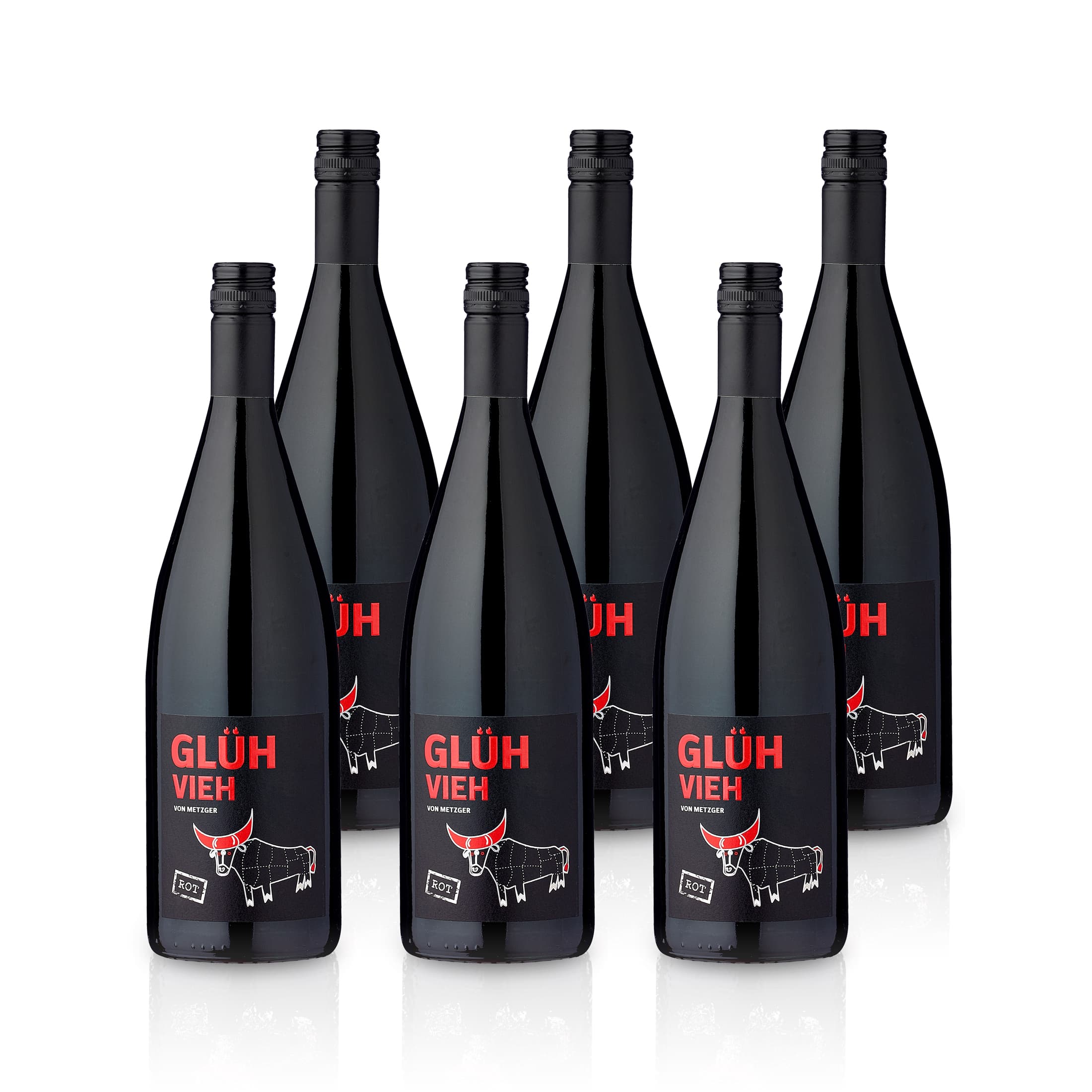 GLÜHVIEH Glühwein Rot Pfalz - Weingut Metzger