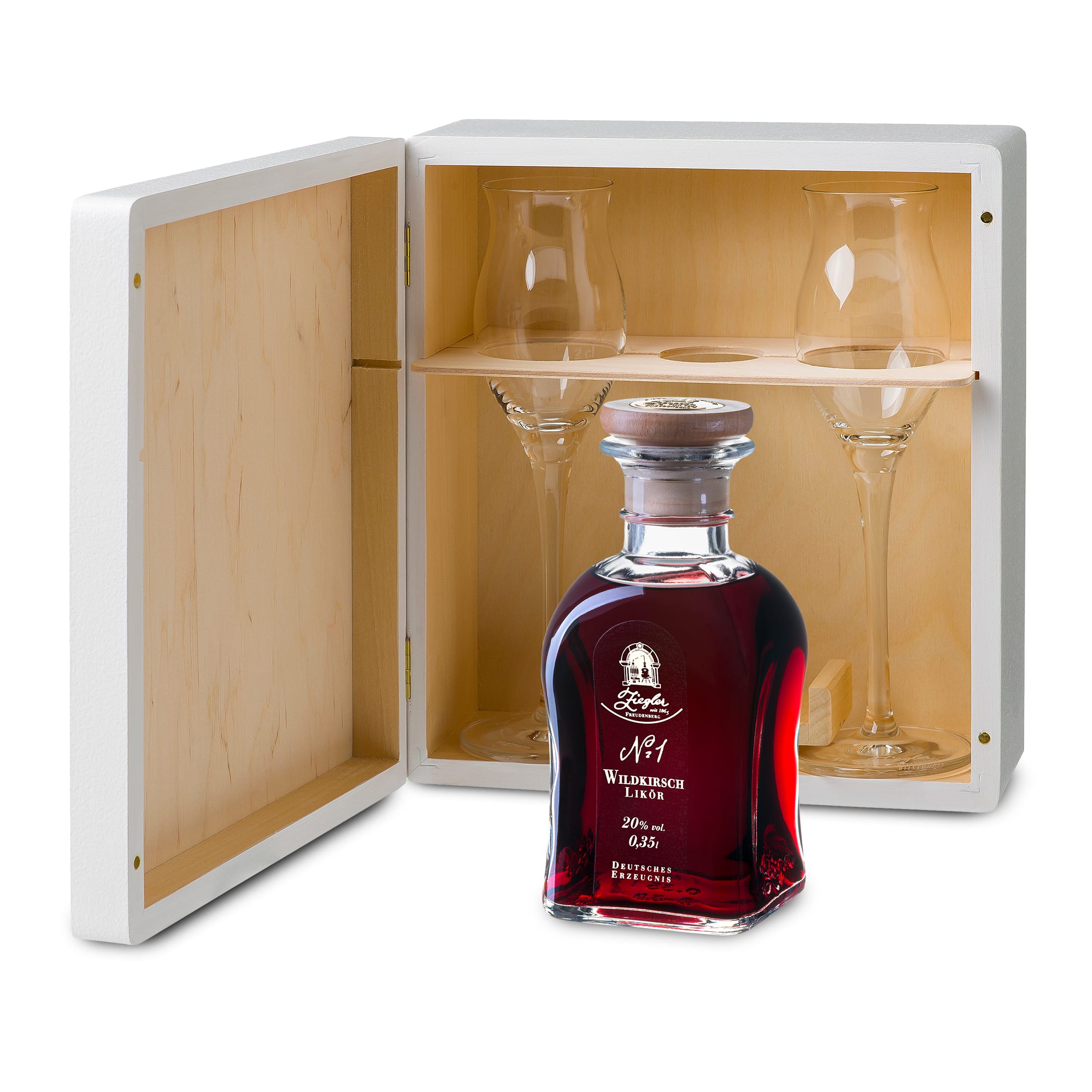 Wildkirsch Nr. 1 Likör  - Brennerei Ziegler, 0,35l