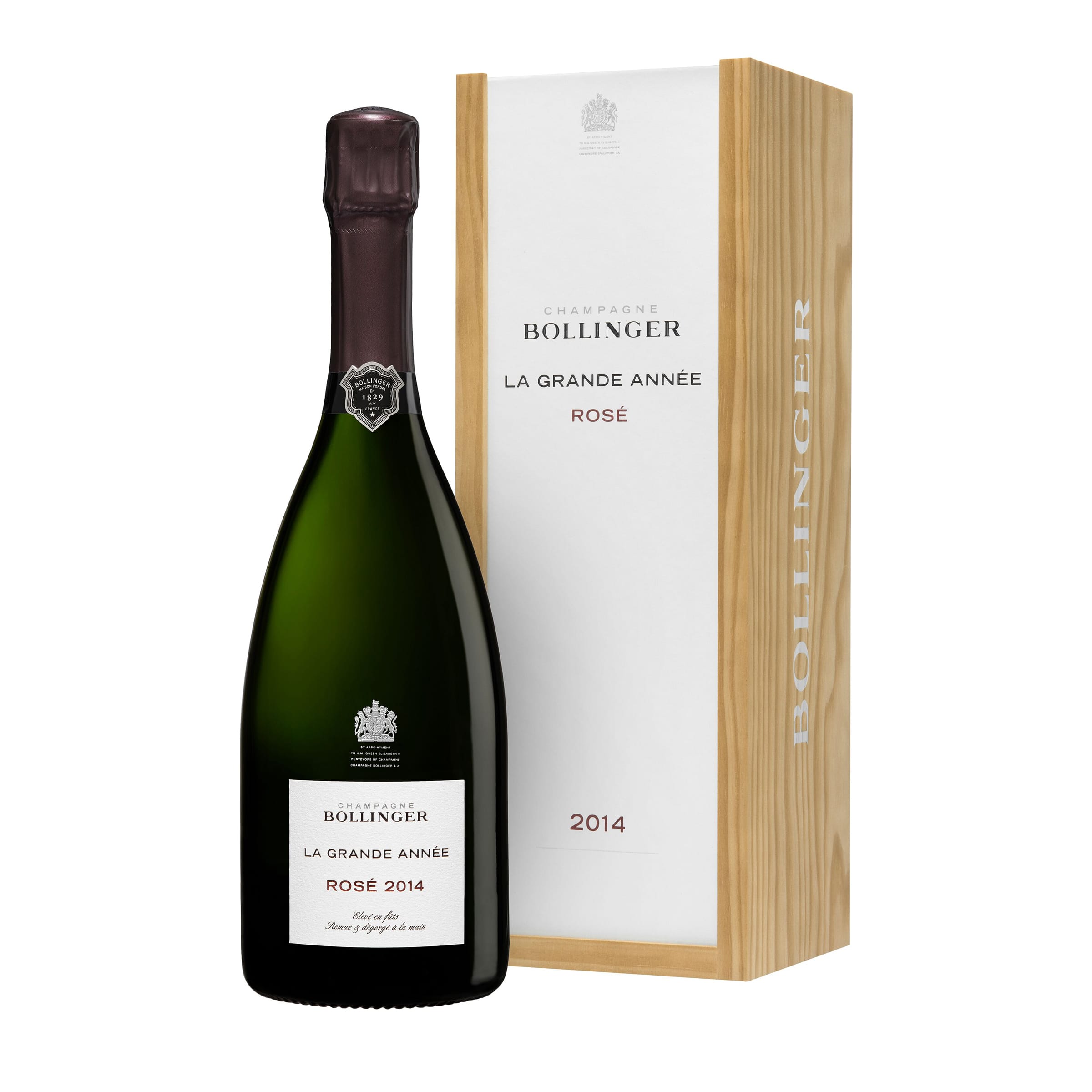 Bollinger La Grande Anneé Rosé 2014 in Holzkiste  750 ml