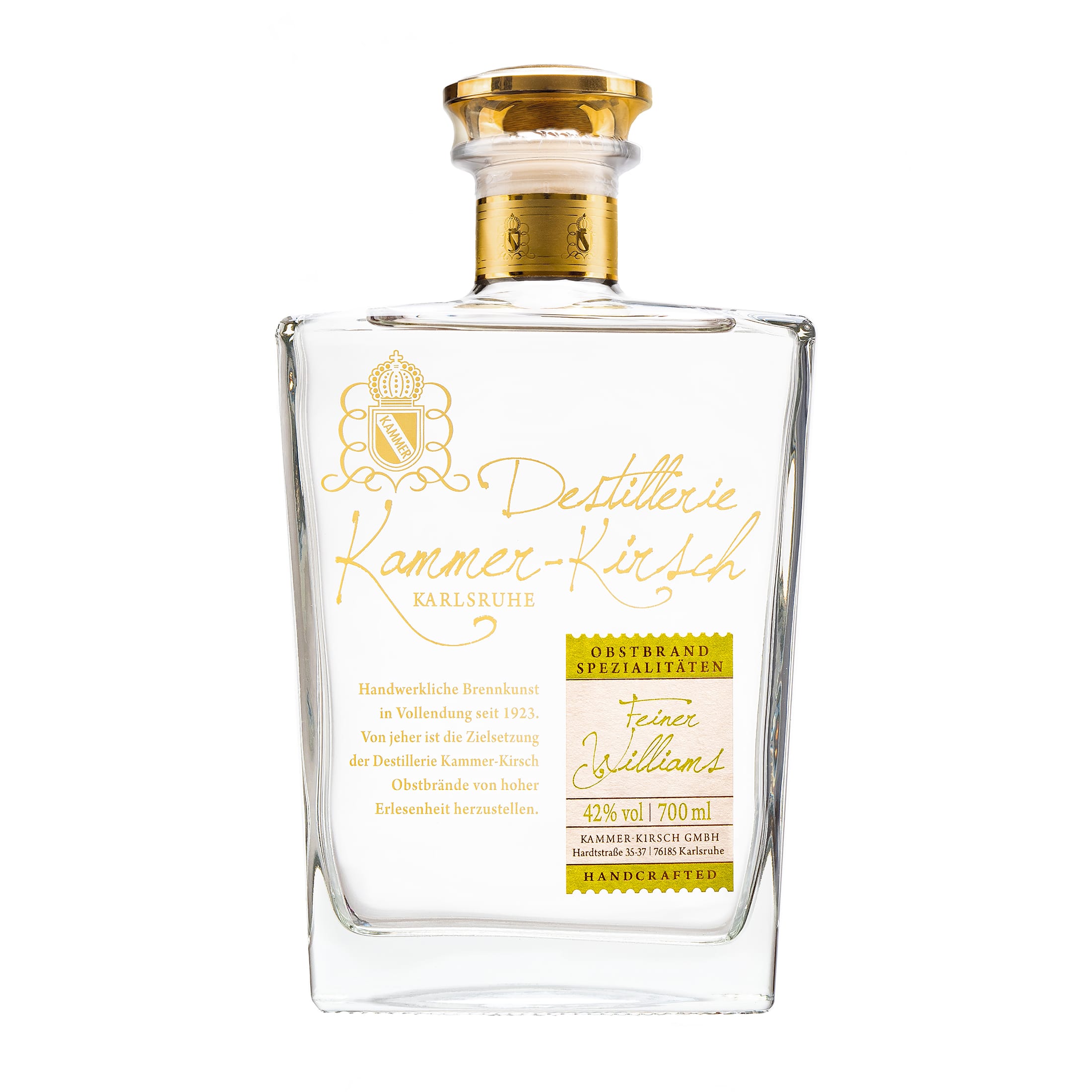 Fine Williams - fruit brandy - Distillery Kammer-Kirsch