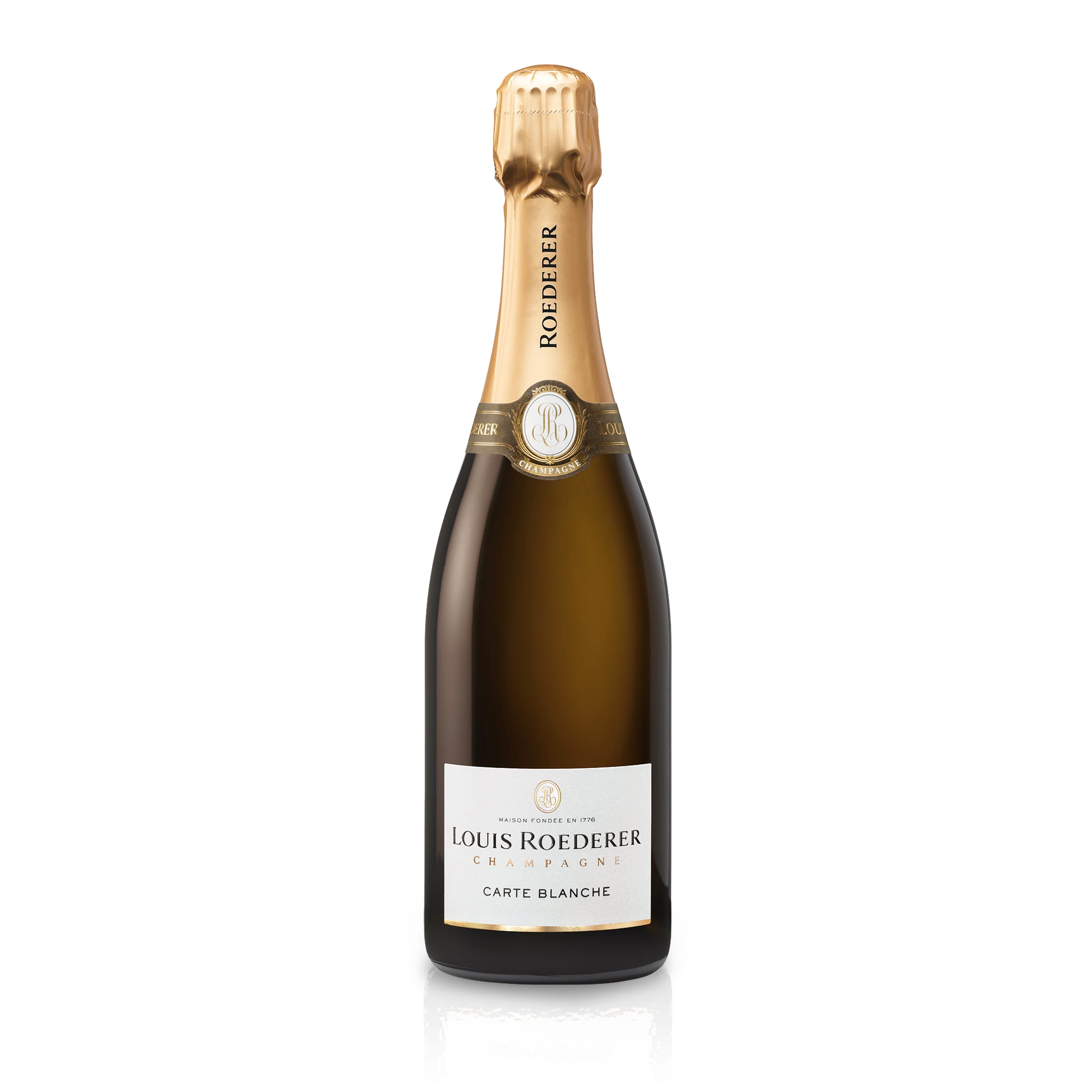 Roederer Carte Blanche  Demi Sec Champagner in Grafik-Geschenkverpackung