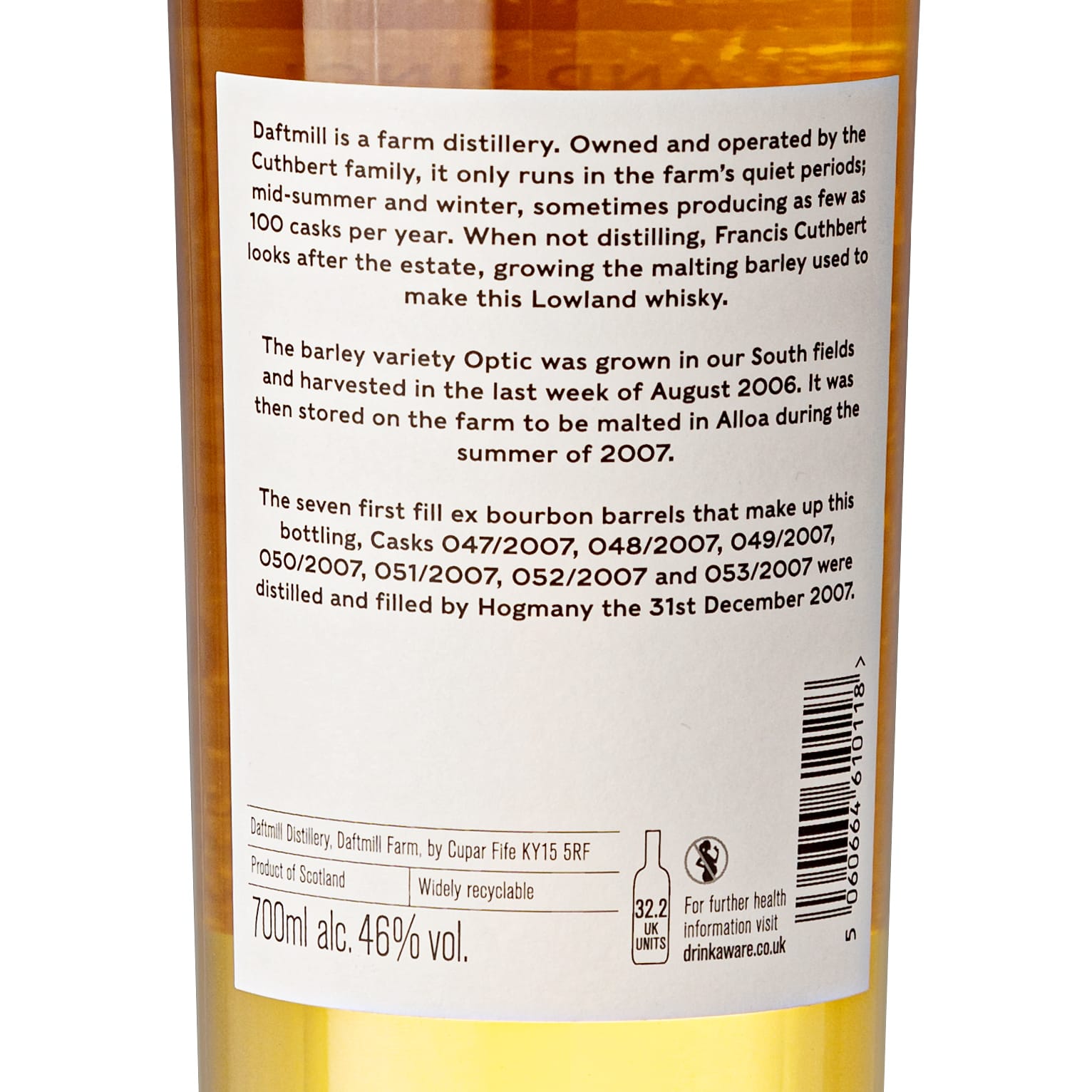 Daftmill 2007/2020 Winter Release Batch 3