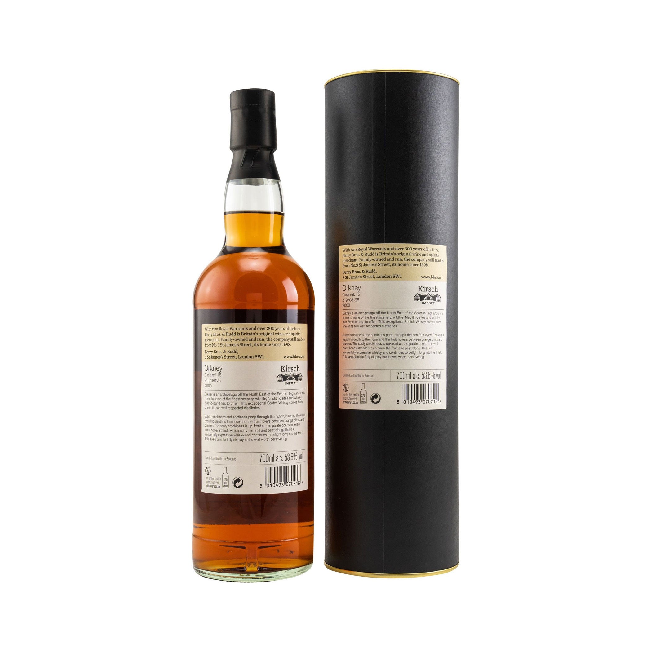 Orkney Islands 2000/2020 - 20 Jahre, #15 Z19/08125 BerryBros and Rudd