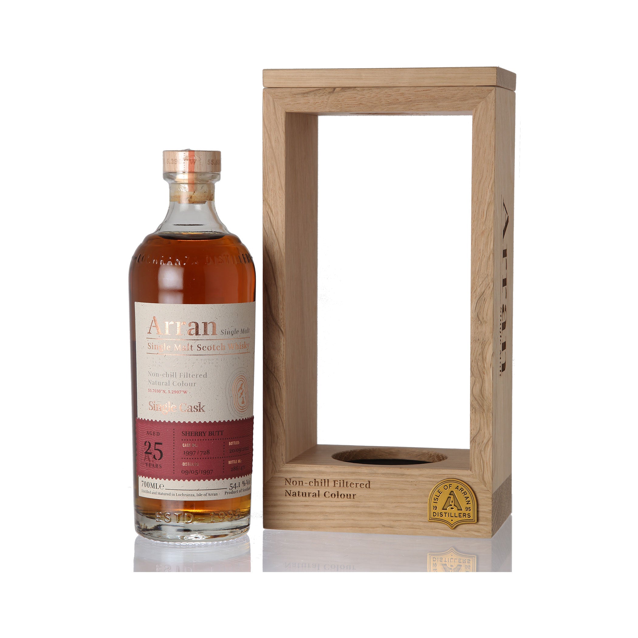 Arran - Single Cask - 25 Jahre - Single Malt Scotch Whisky