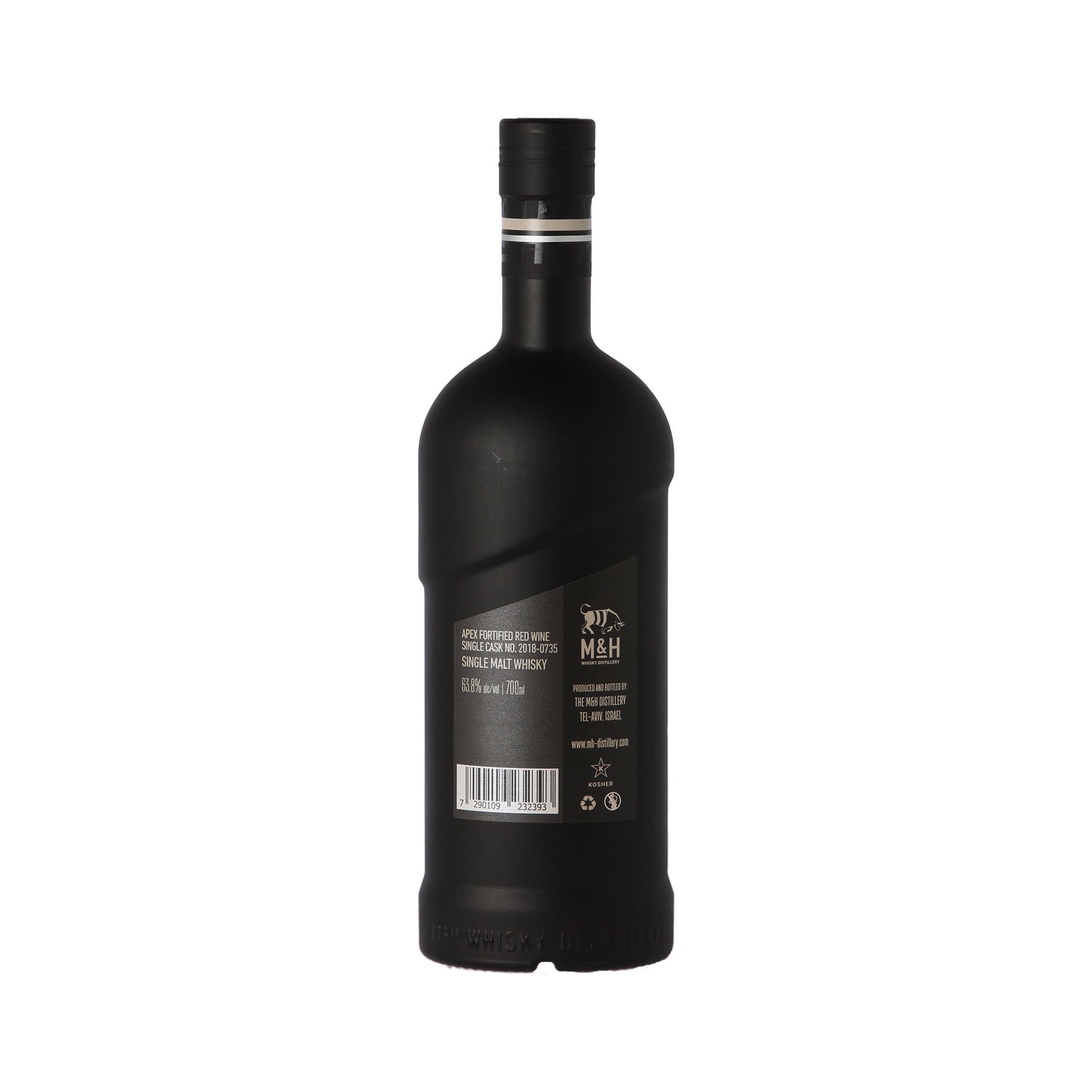 M&H Apex Peated - Fortified Red Wine 2018/2021 - Single Malt Whisky - Whisky aus Israel