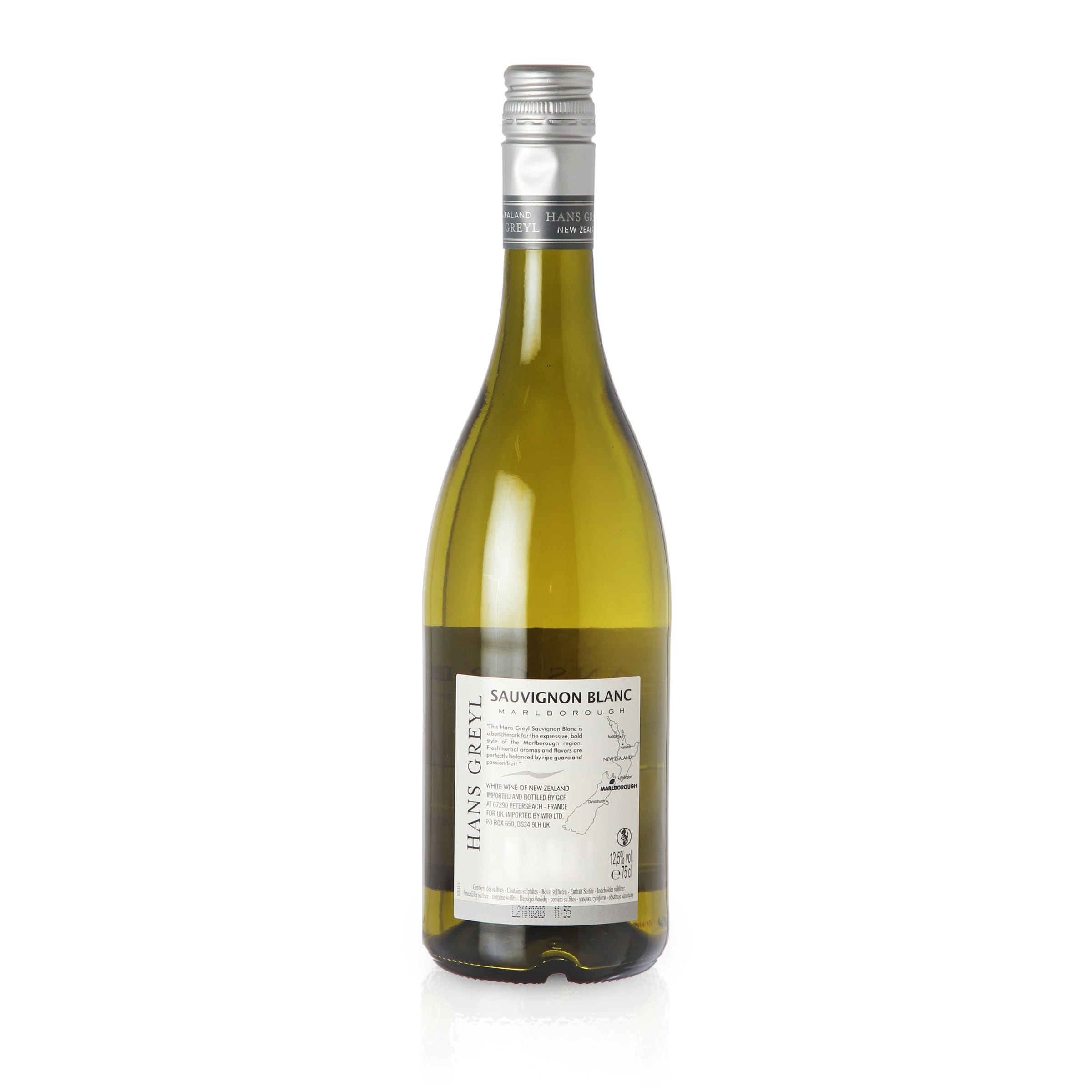 2023 Marlborough Sauvignon Blanc  - Hans Greyl  | Neuseeländischer Weißwein 0,75L 12.5% vol.