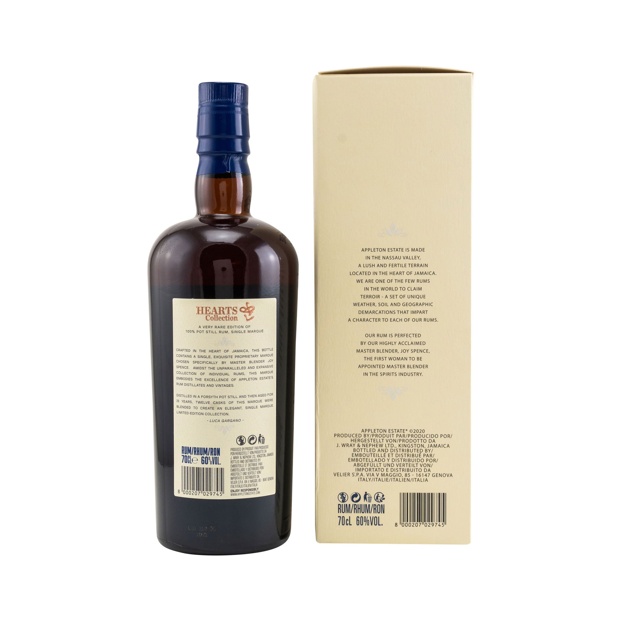Appleton Rum 26 Jahre Appleton Hearts 1994/2020 - Hearts Collection Jamaican Rum 63%