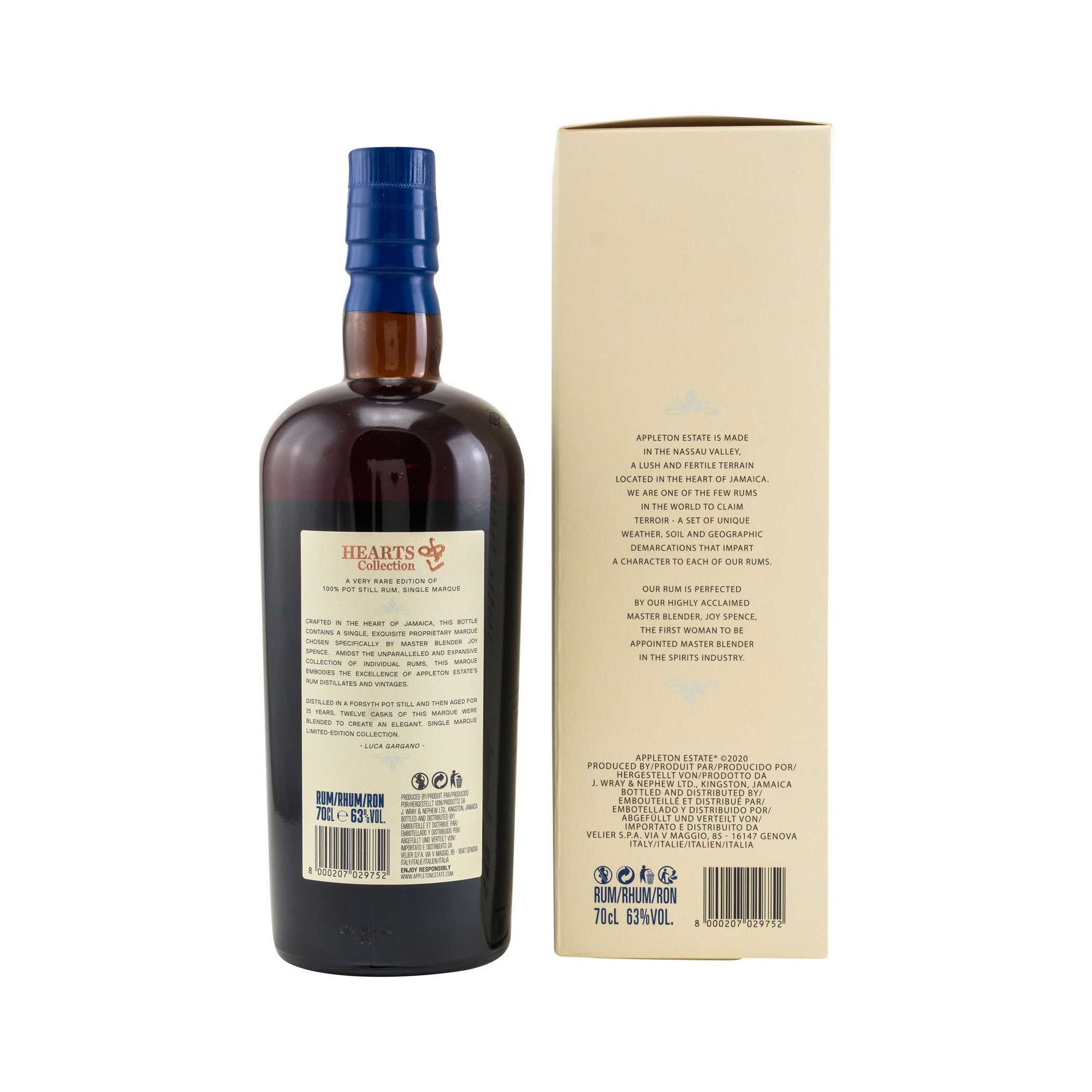 Appleton Rum 25 Jahre Appleton Hearts 1995/2020 - Hearts Collection Jamaican Rum 63%