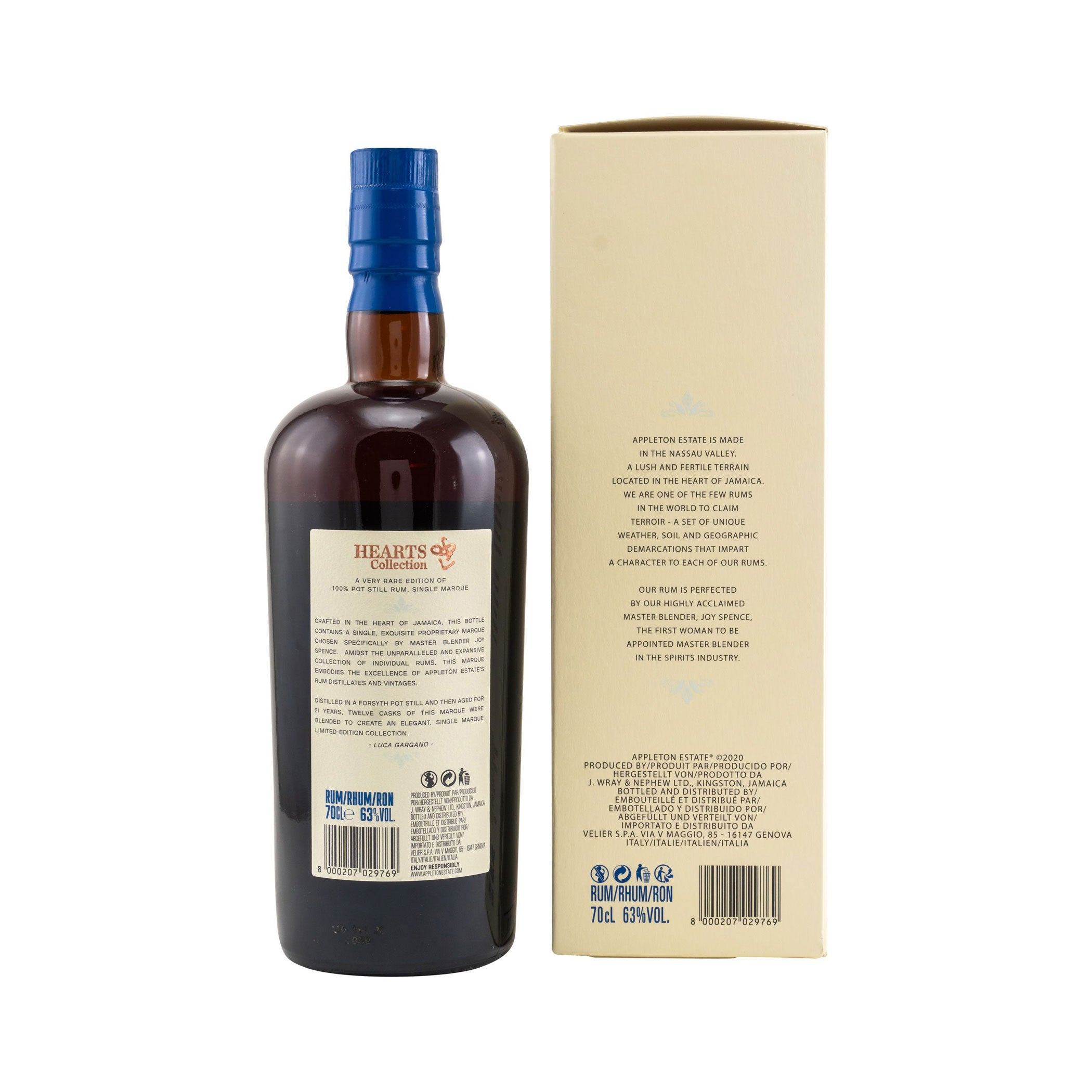 Appleton Rum 21 Jahre Appleton Hearts 1999/2020 - Hearts Collection Jamaican Rum 63%