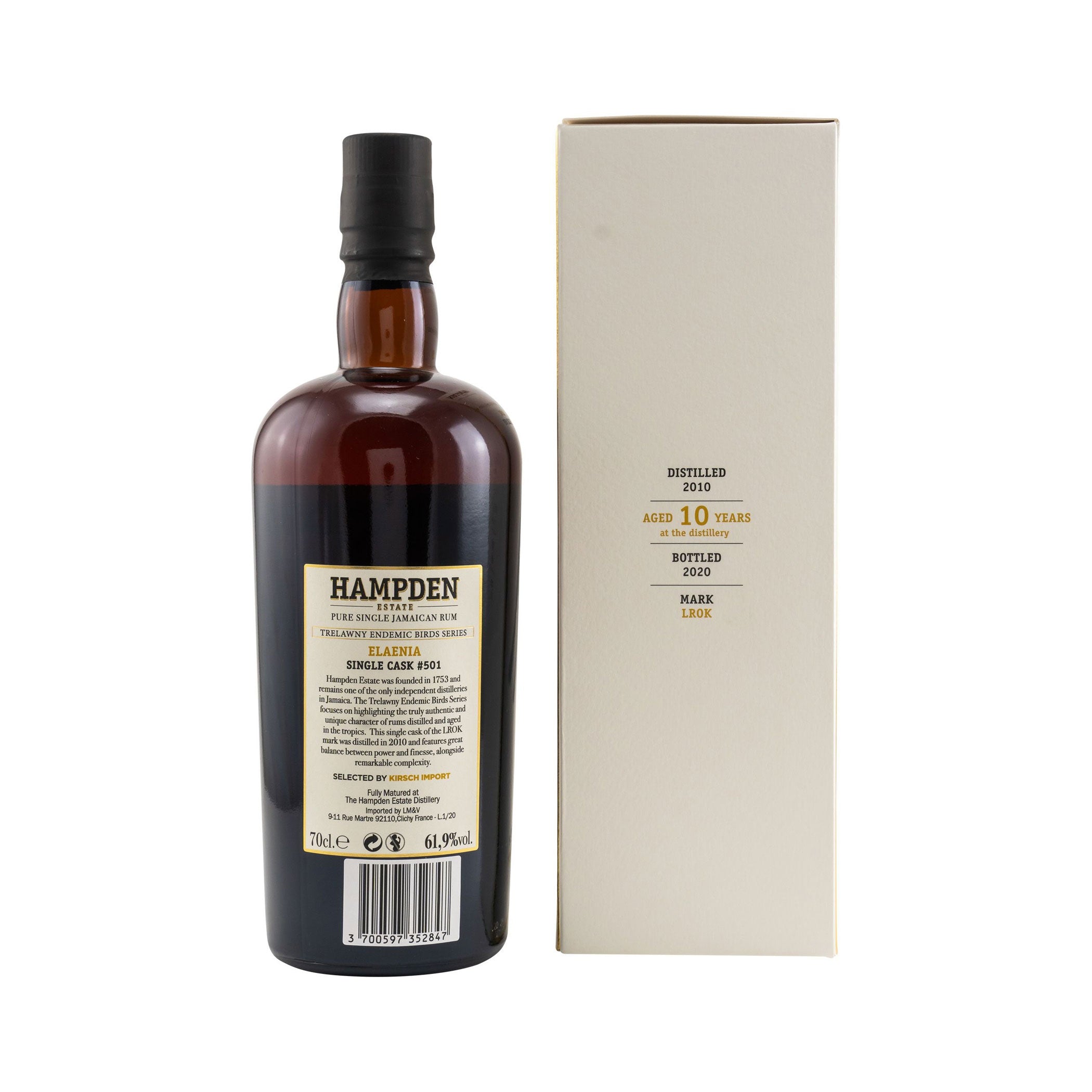 Hampden 2010 LROK Single Cask #501