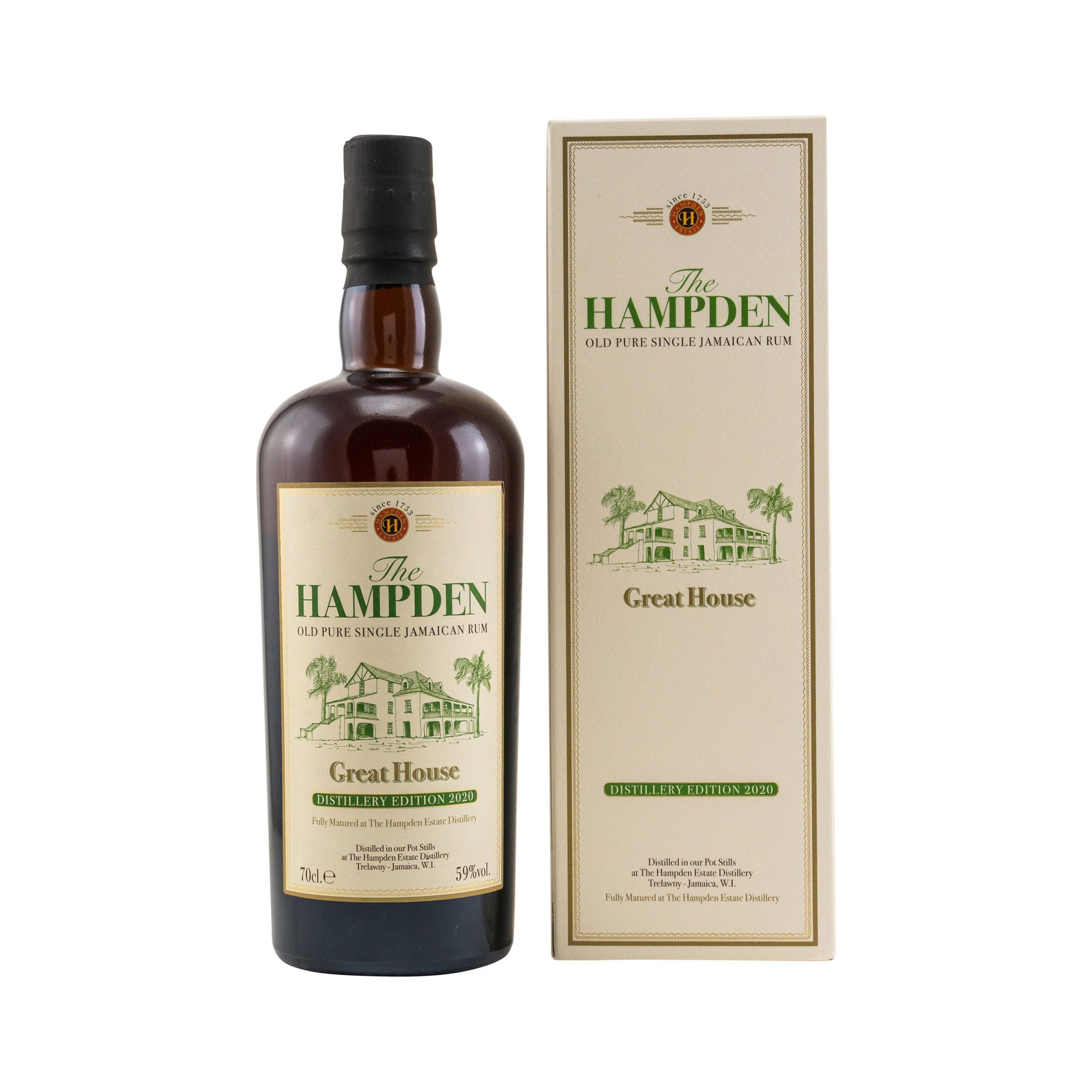 Hampden Great House Distillery Edition 2020 Jamaican Rum 59%