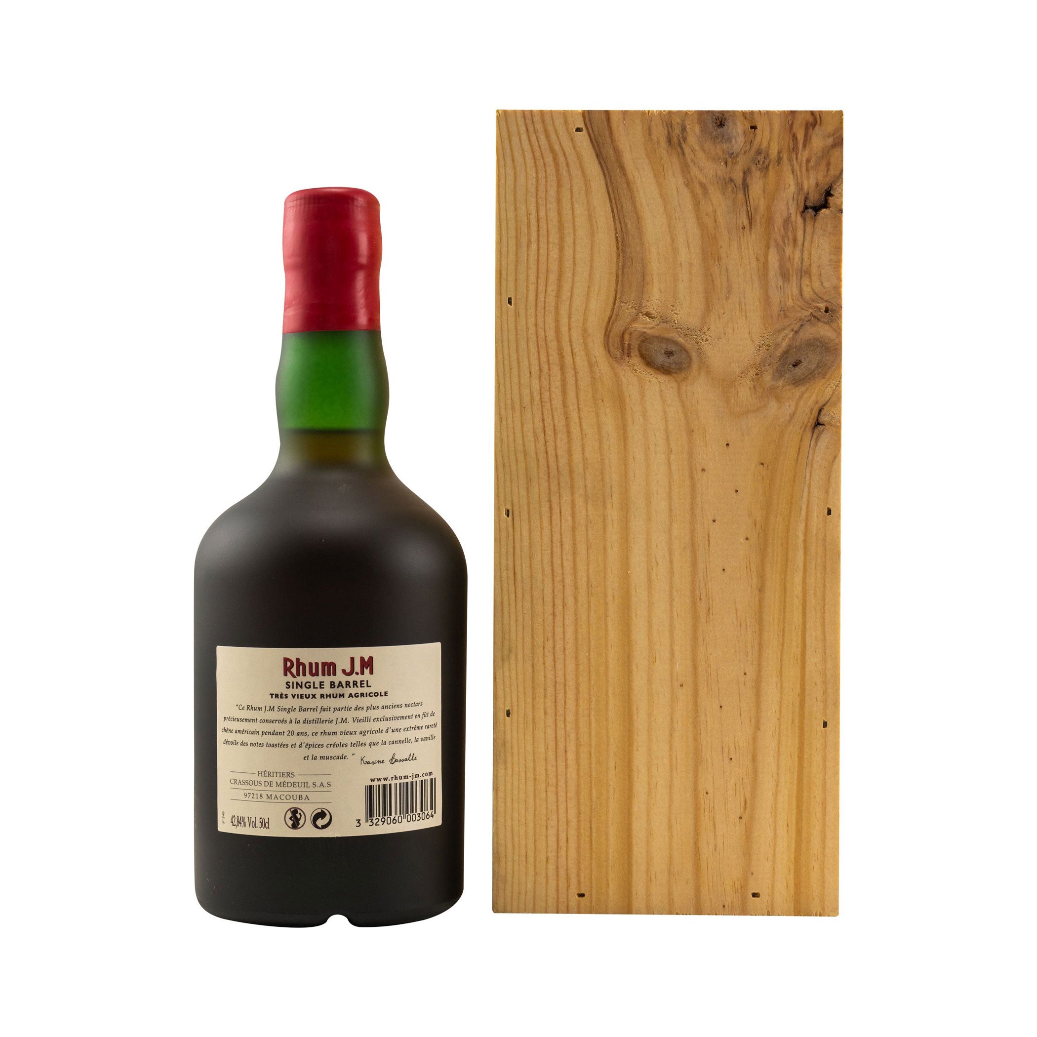 Rhum J.M Single Barrel, Millesime 1999 FUT 014