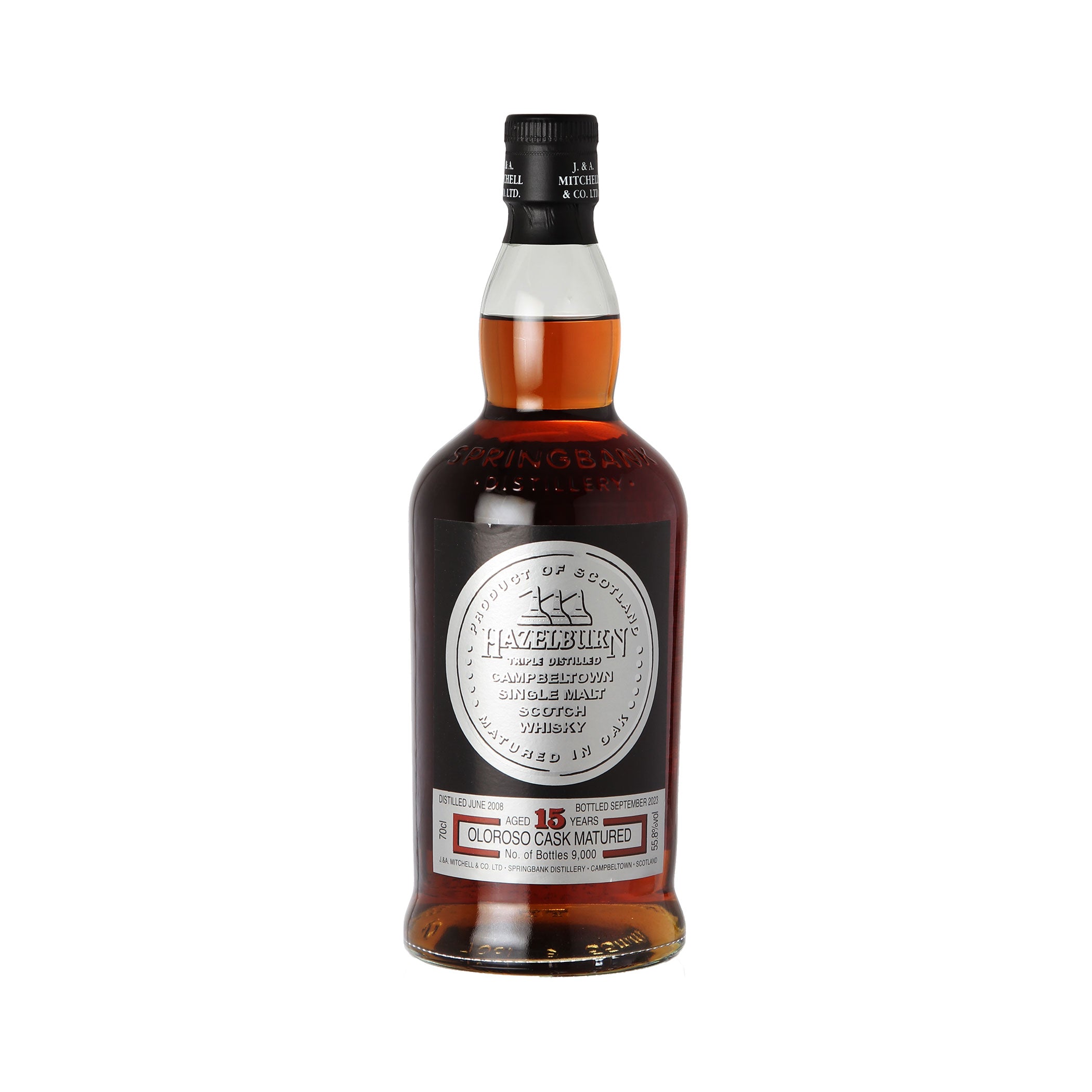 Hazelburn 2008/2023 - 15 Jahre Oloroso Cask Matured - Single Malt Scotch Whisky
