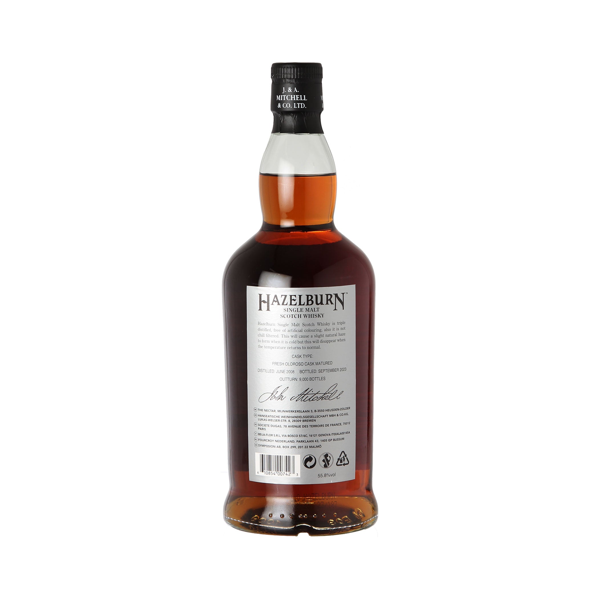 Hazelburn 2008/2023 - 15 Jahre Oloroso Cask Matured - Single Malt Scotch Whisky