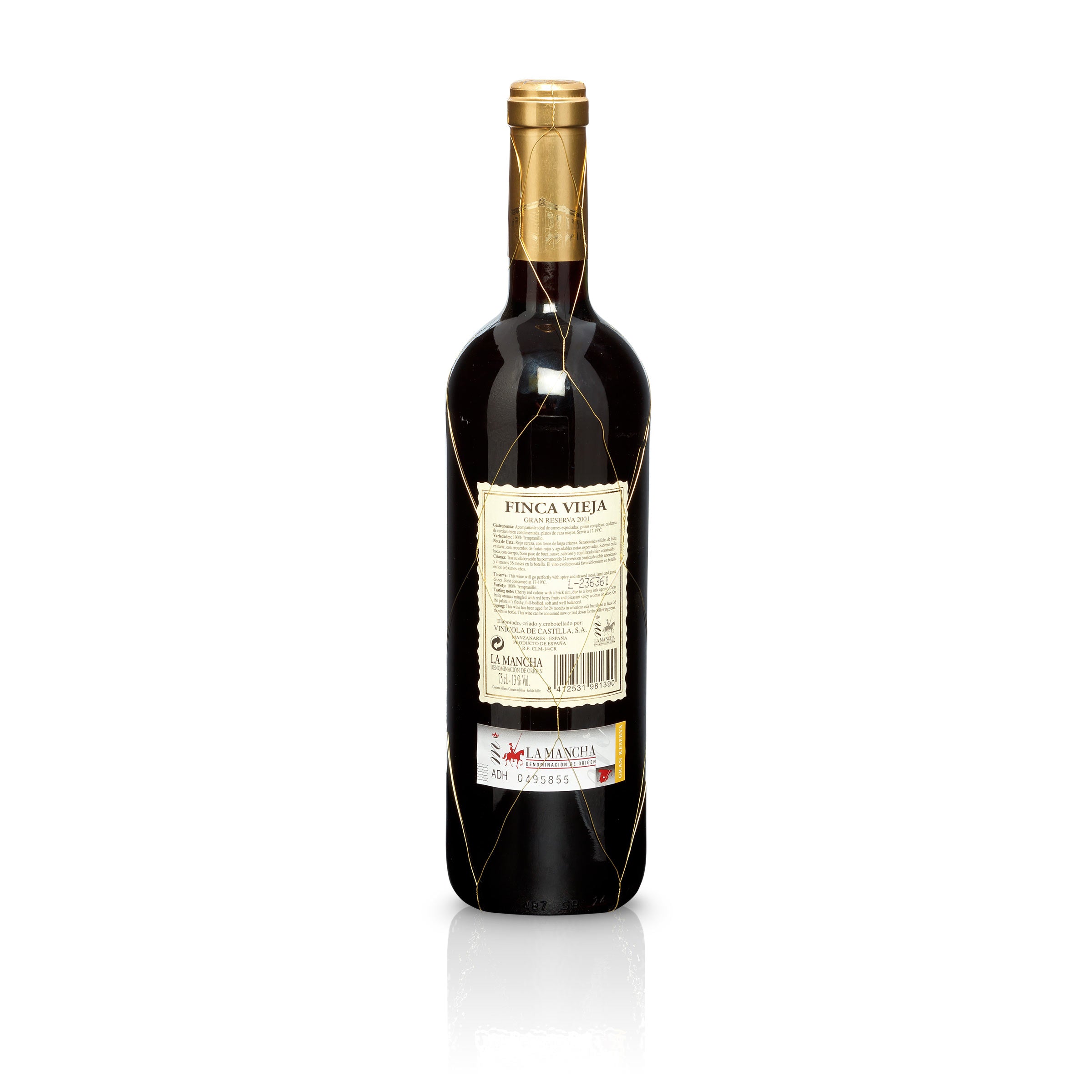 2001 Finca Vieja Grand Reserva D.O. La Mancha