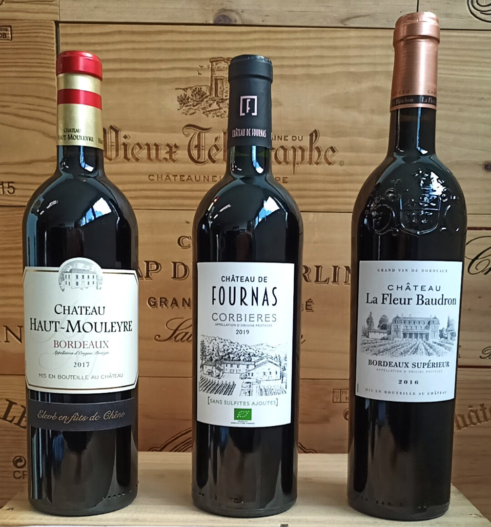 Feinste Weine - Weinselektion 6er Frankreich - Bordeaux / Pay DO'C Restposten #1