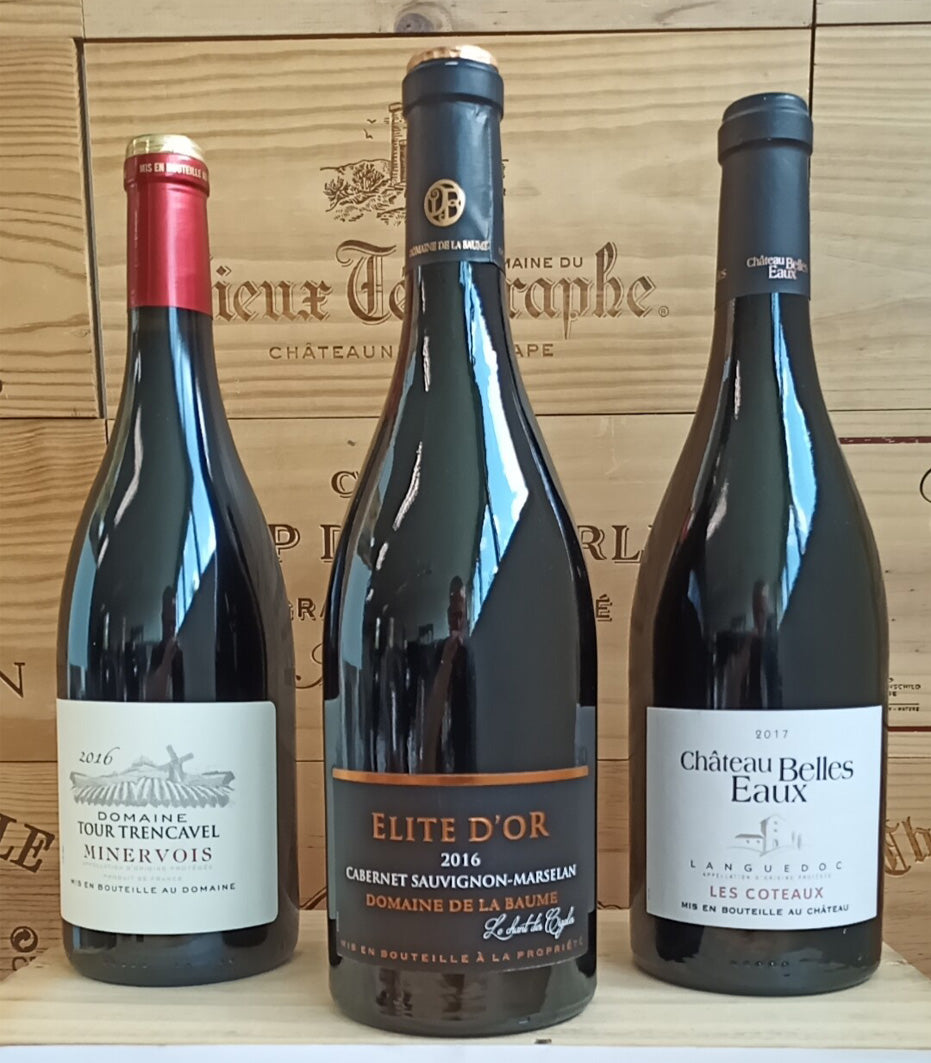 Feinste Weine - Weinselektion 6er Frankreich - Bordeaux / Pays DO'C Restposten #2