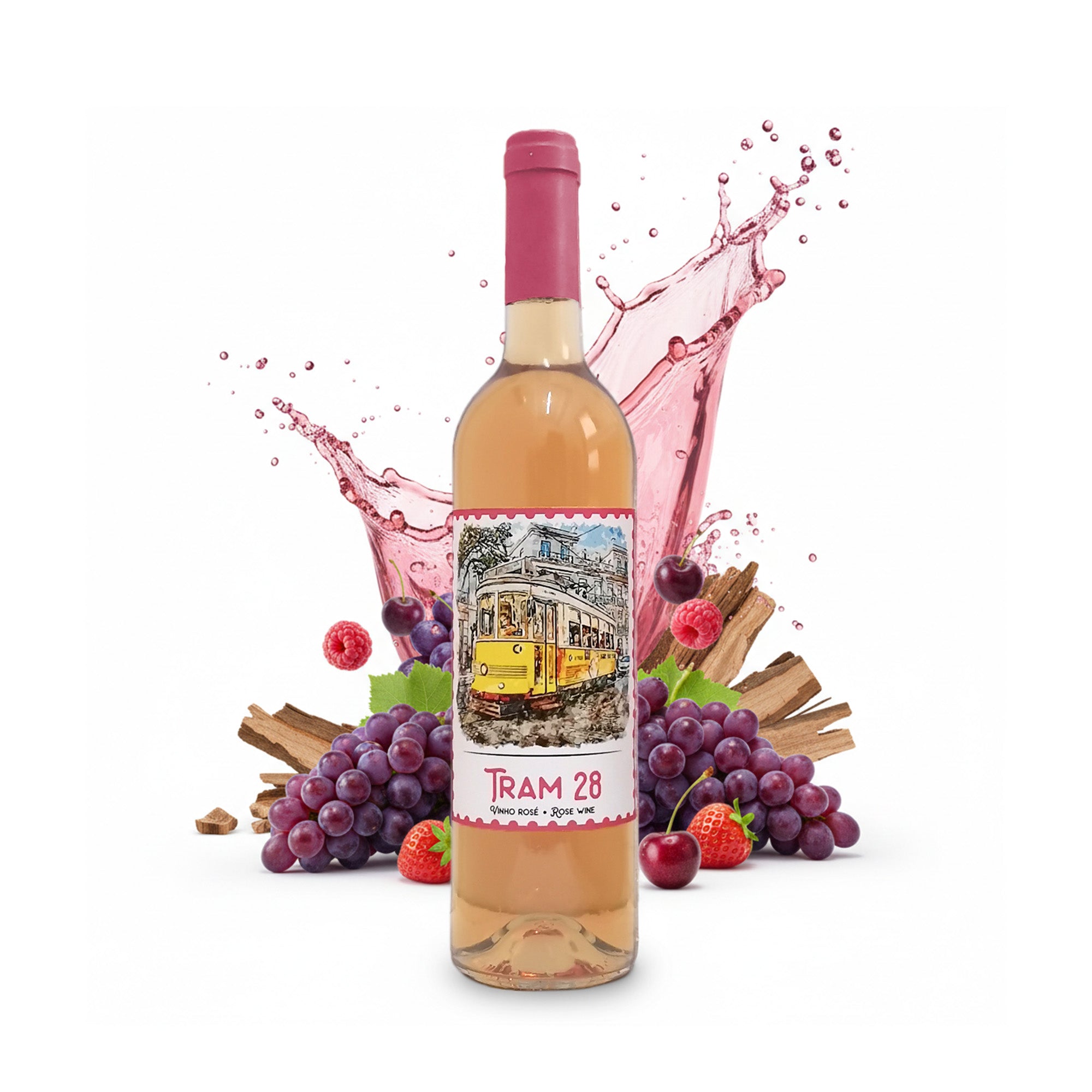 Adega da Vermelha TRAM 28 REGIONAL ROSÉ 0,75L 12,5 vol.%