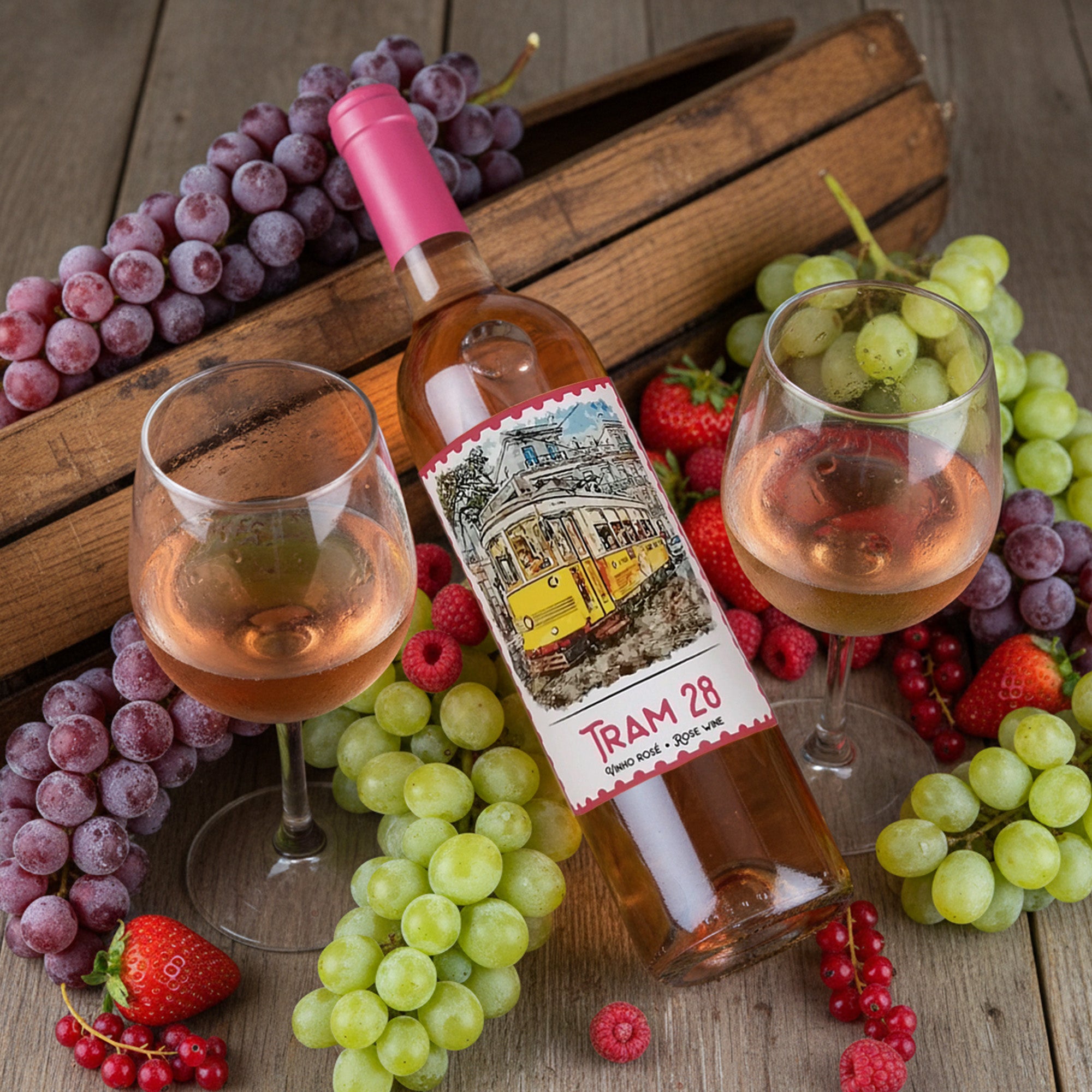 Adega da Vermelha TRAM 28 REGIONAL ROSÉ 0,75L 12,5 vol.%