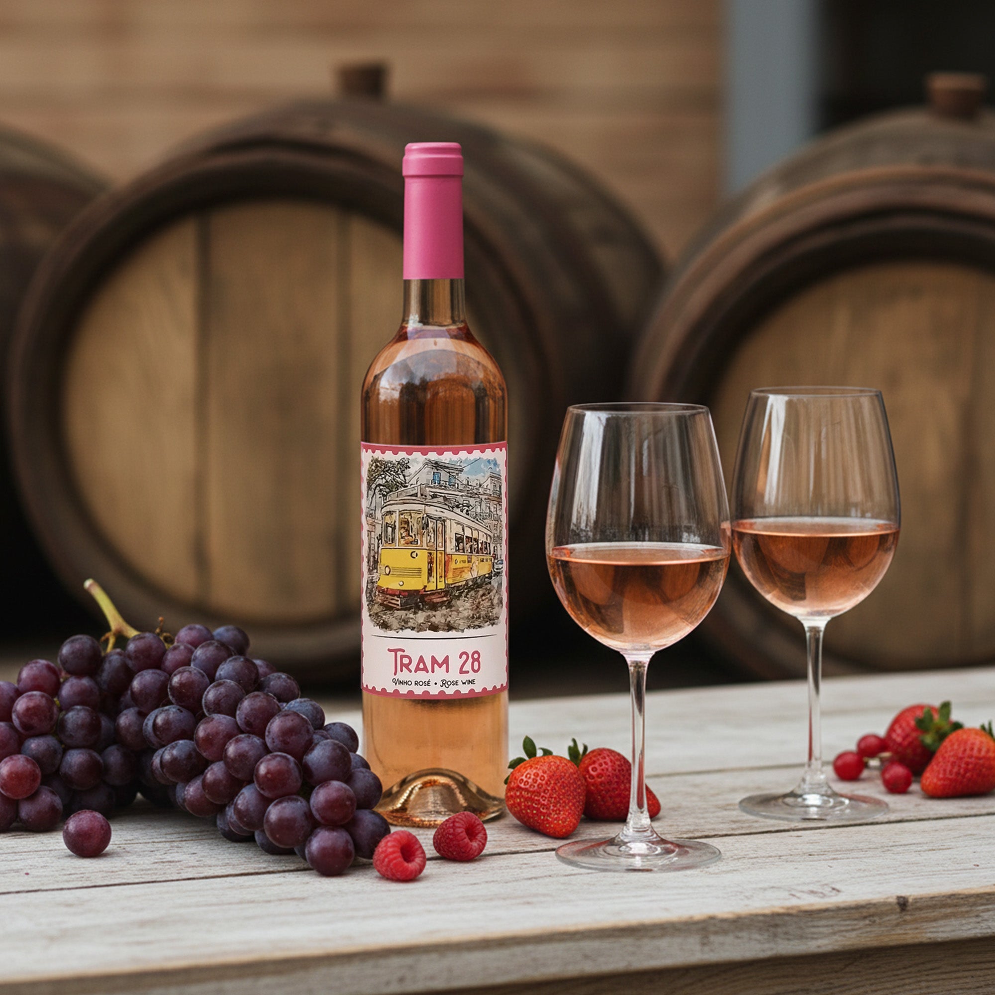 Adega da Vermelha TRAM 28 REGIONAL ROSÉ 0,75L 12,5 vol.%