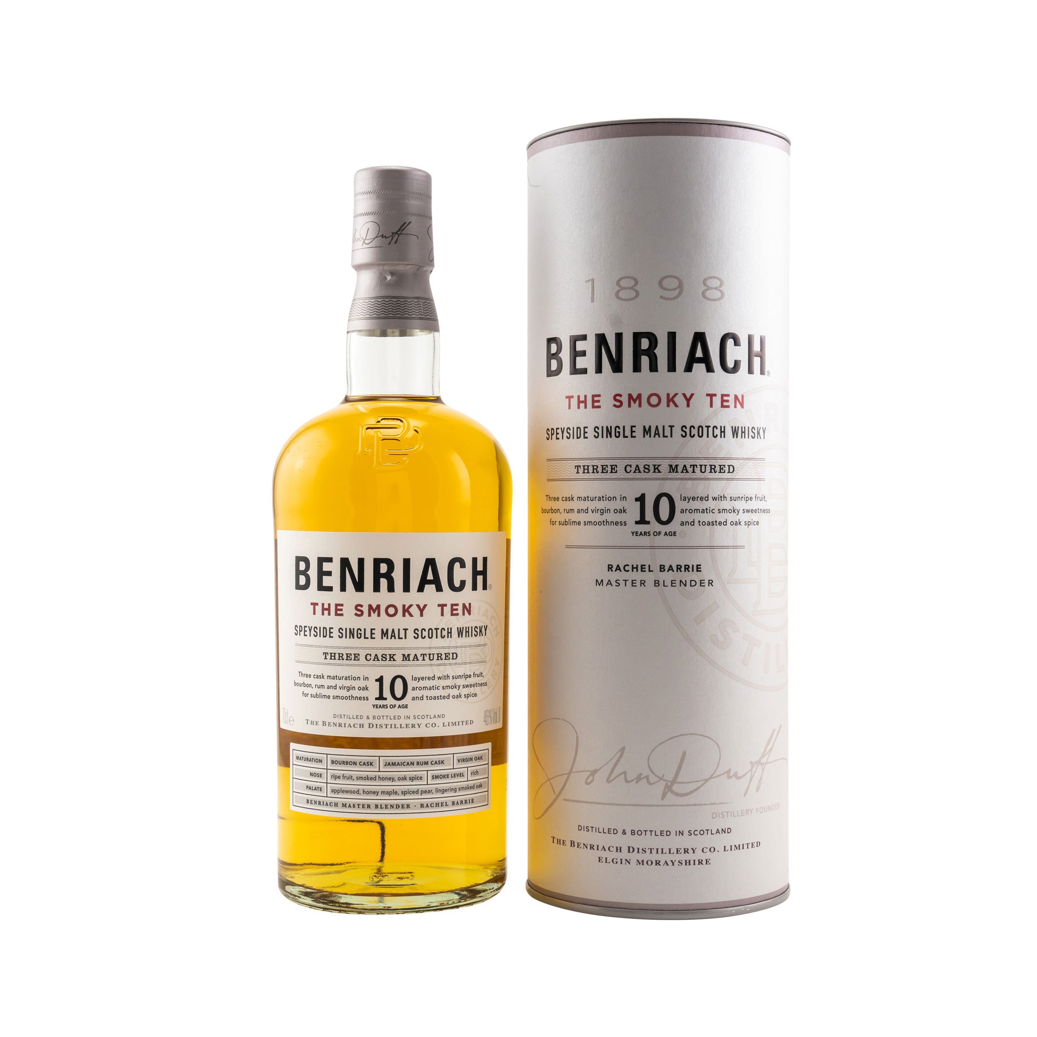 BenRiach 10 Jahre Smokey Ten 46% Speyside Single Malt