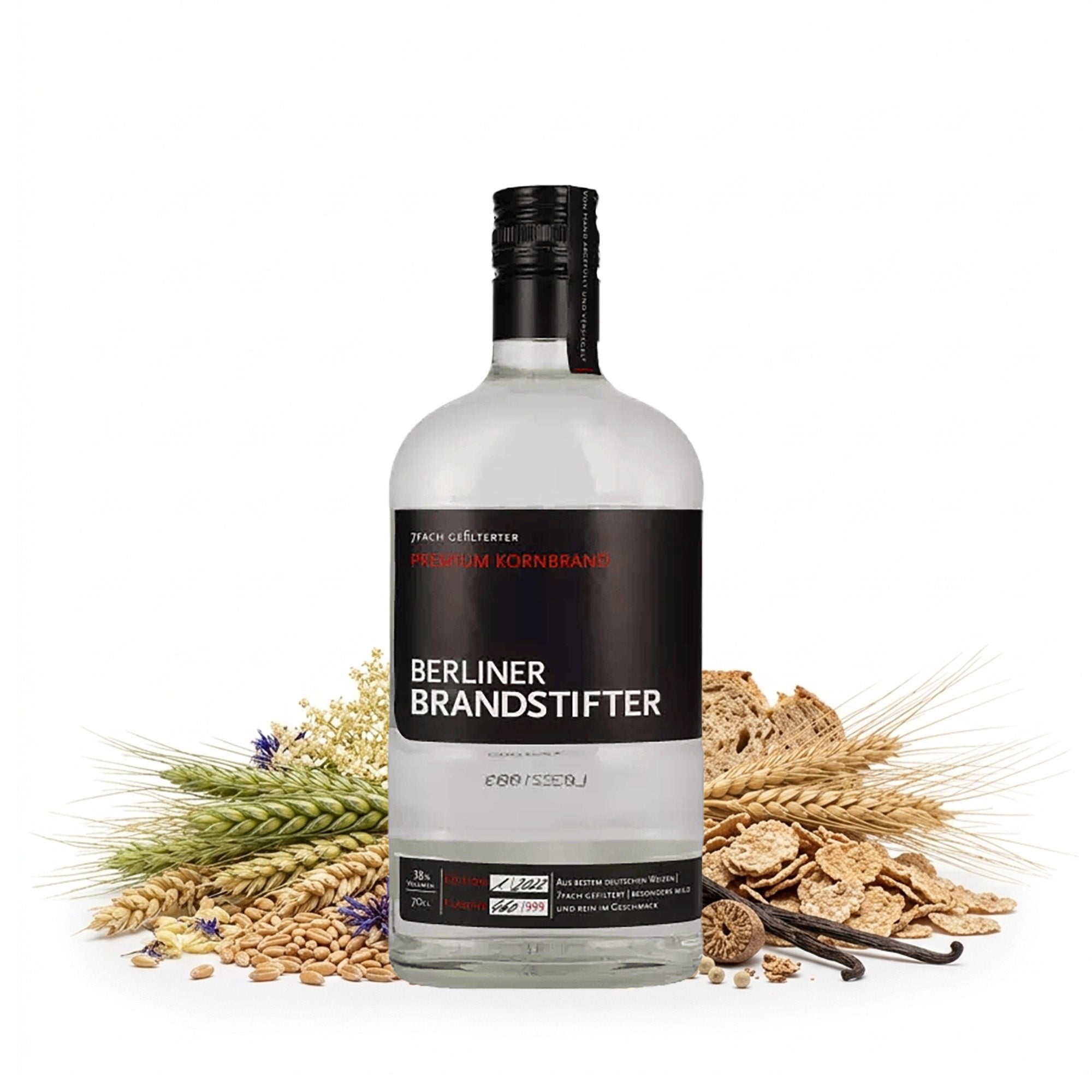 Berliner Brandstifter Premium Kornbrand 0,7L 38% vol