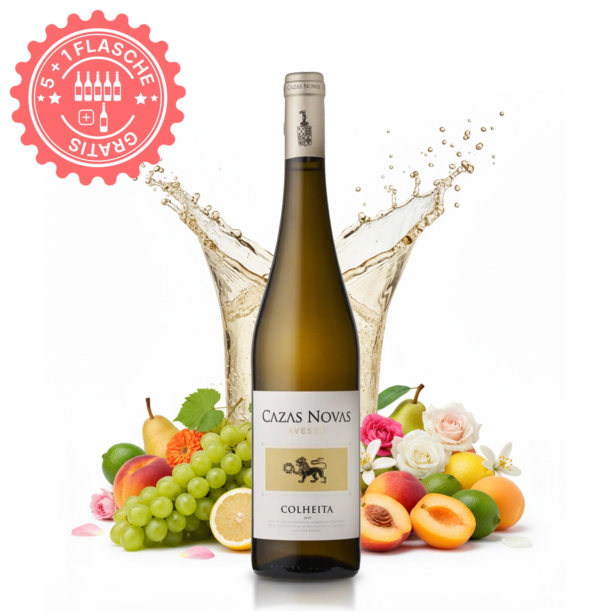 Cazas Novas Colheita Avesso Vinho Verde Weißwein Frisch 12,5% vol 0,75 L
