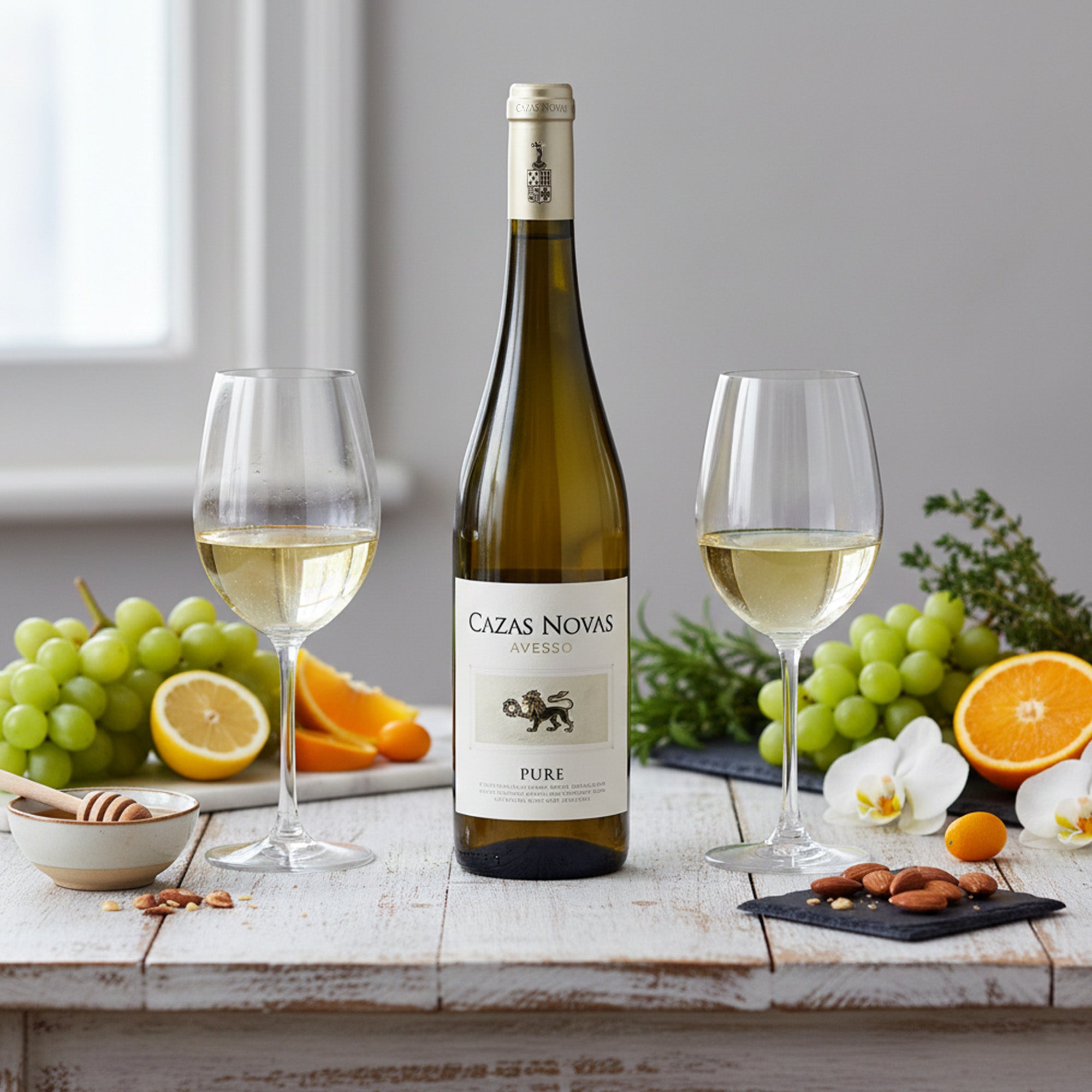 Cazas Novas Pure Avesso Vinho Verde Weißwein Frisch Mineralisch 12,5% vol 0,75 L