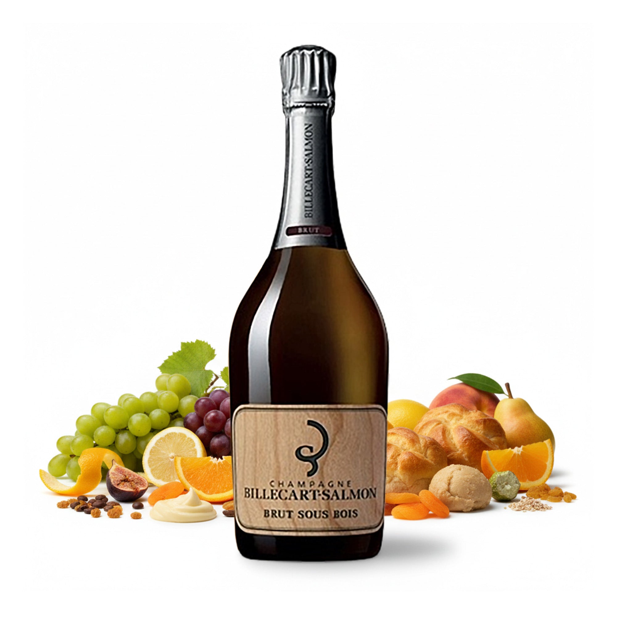 Champagne Billecart-Salmon Le Sous Bois Brut Holzfass 12% vol 0,75 L