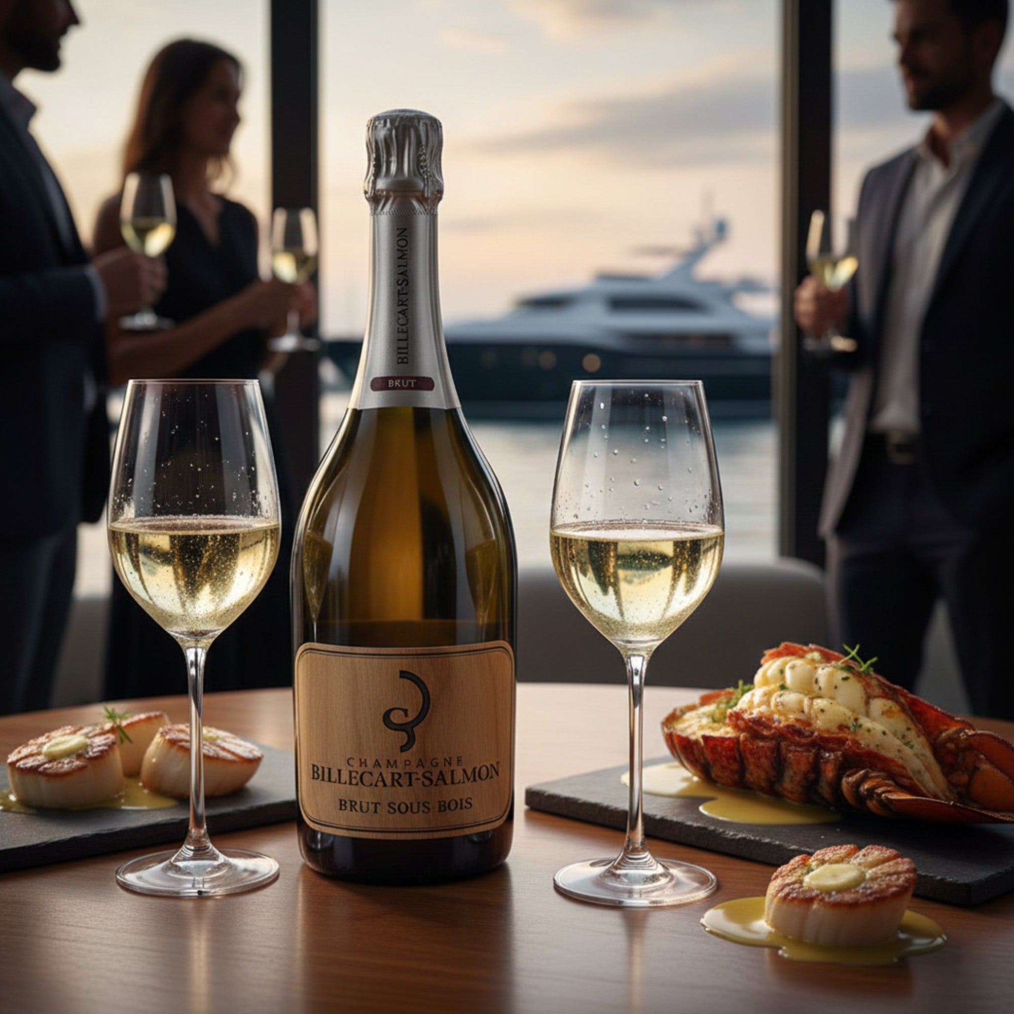 Champagne Billecart-Salmon Le Sous Bois Brut Holzfass 12% vol 0,75 L