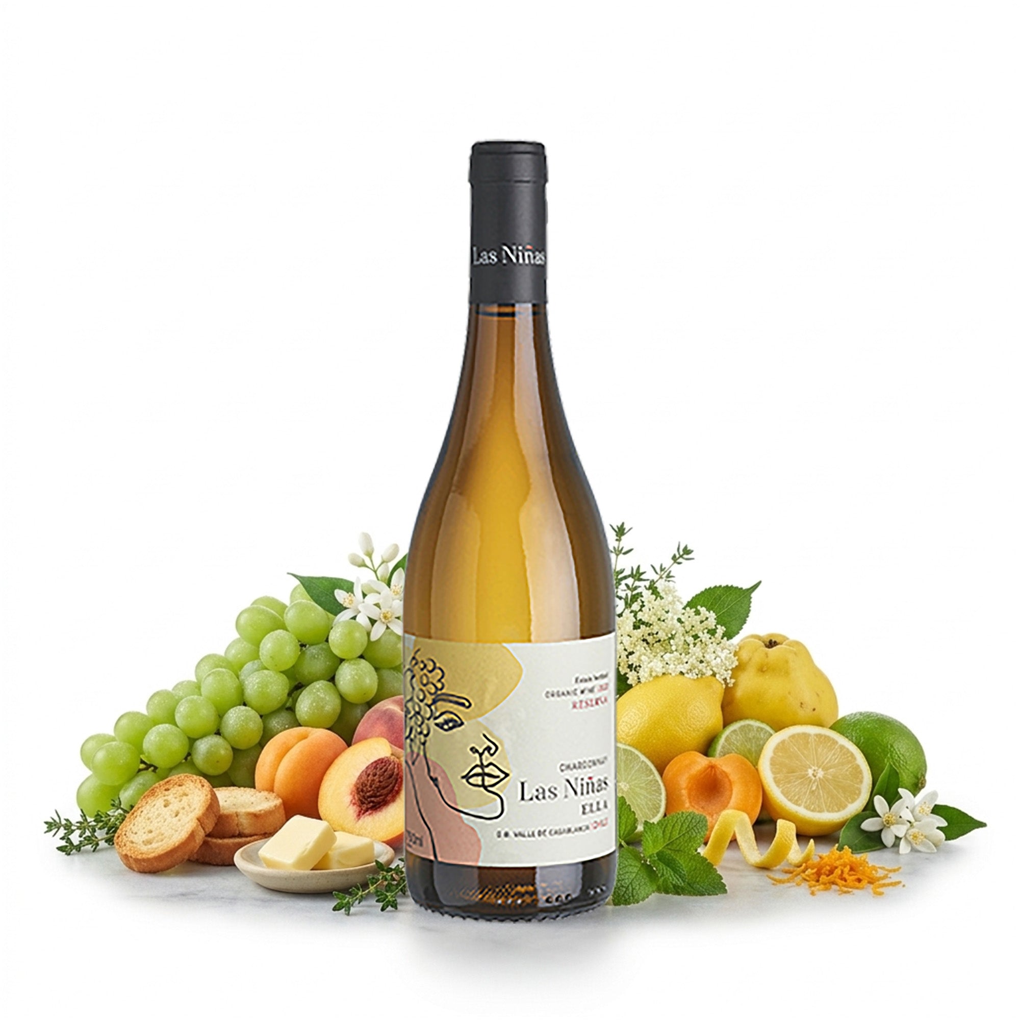 Las Niñas Ella Chardonnay Reserva 2021 0,75L 13% vol