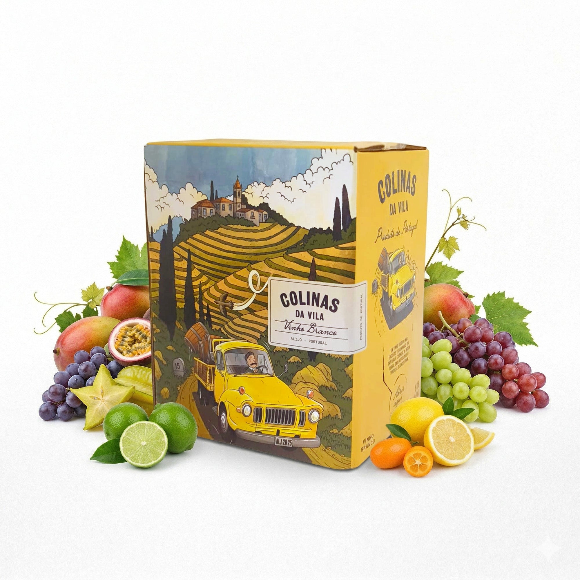 Bag in Box Vinho Branco   5,0 L  12 % vol. - Colinas da Vila - Feinste Spirituosen