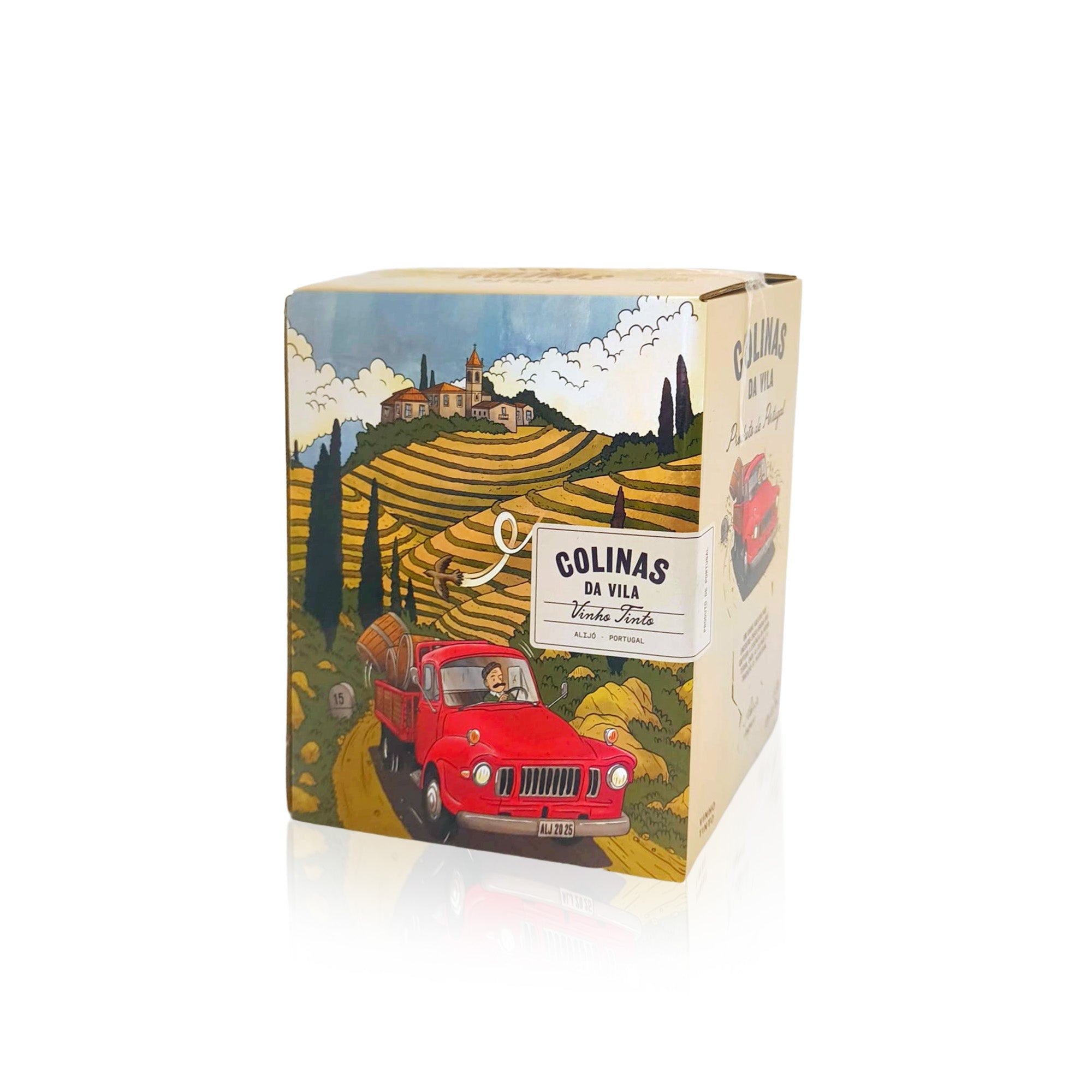 Bag in Box Vinho Tinto   5,0 L  13 % vol. - Colinas da Vila - Feinste Spirituosen